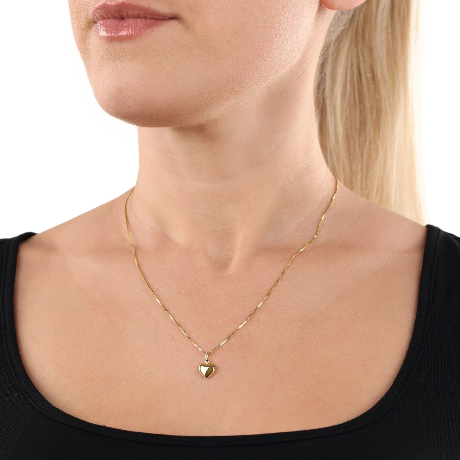 Amor Kettenanhänger Amor Motivanhänger für Damen, Gold 585, Herz (Motivanhä günstig online kaufen