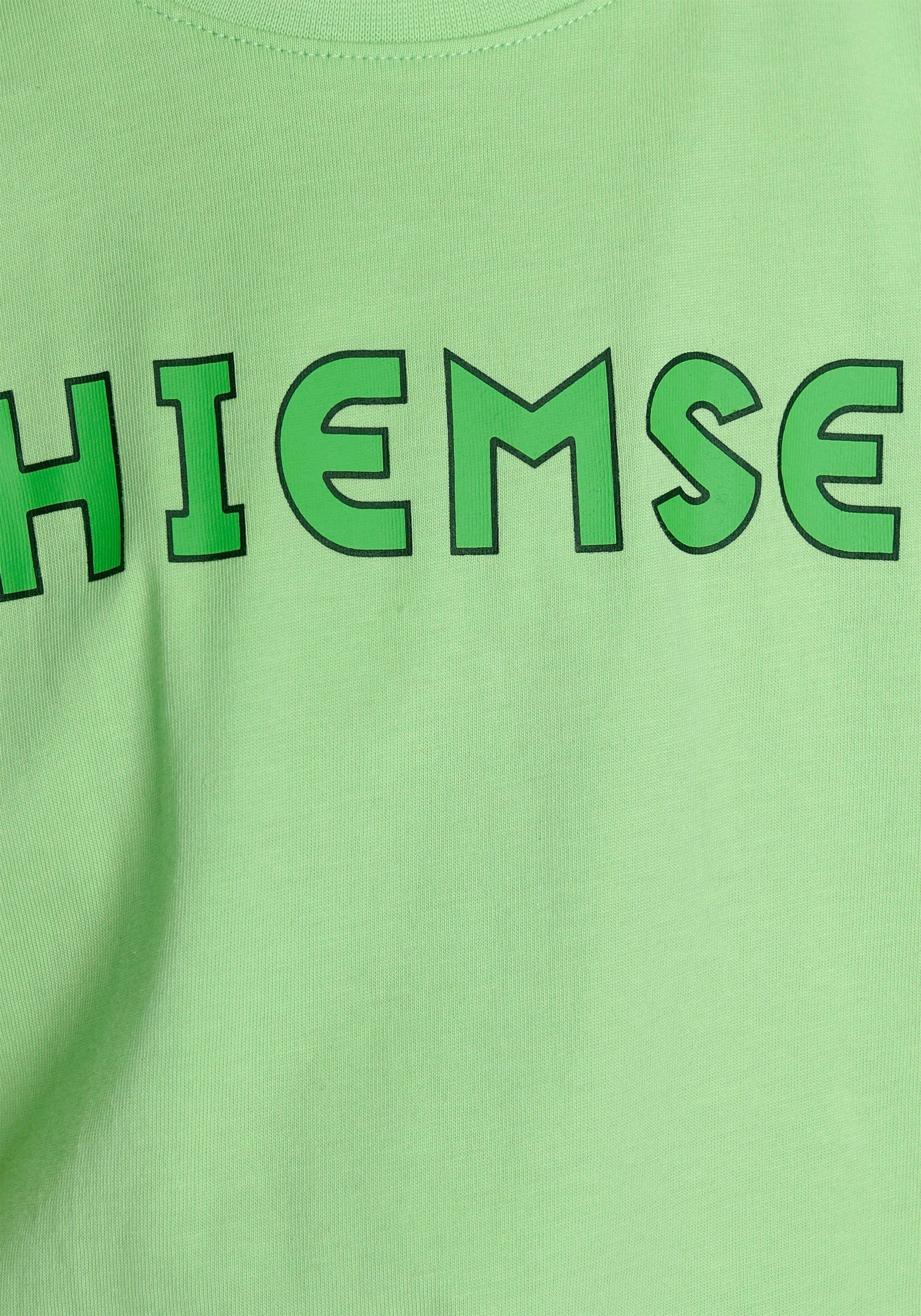 BASIC T-Shirt Logo-Druck Chiemsee mit