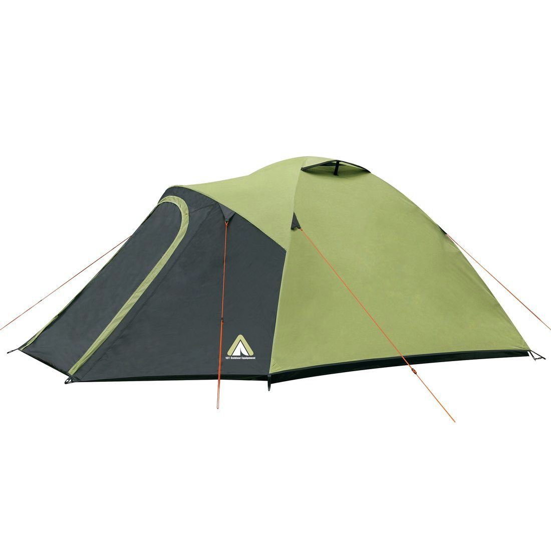 10T Outdoor Equipment Kuppelzelt »10T Cardiff 5 - 5 Personen Kuppelzelt,  Campingzelt mit großer Schlafkabine, wasserdichtes Trekking Zelt mit  5000mm,«, Personen: 5