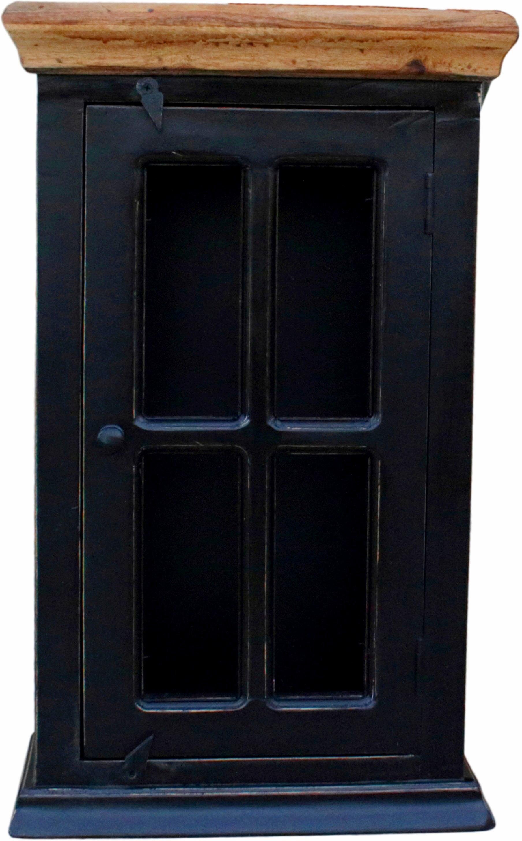 Shabby Chic, 44 cm, mit Corsica einer Tür, SIT Breite Vintage Hängevitrine