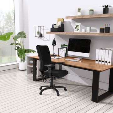hjh OFFICE Drehstuhl Profi Bürostuhl ZENIT HIGH Stoff (1 St), Schreibtischstuhl ergonomisch