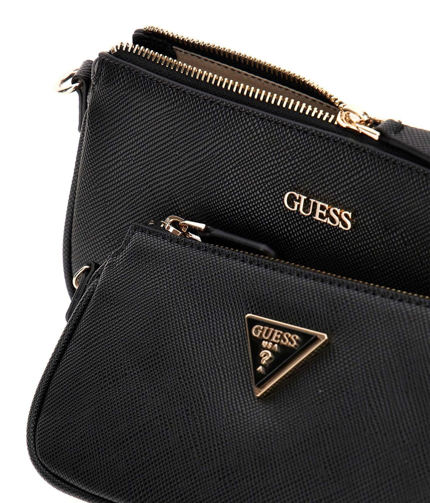 Guess Umhängetasche Double Pouch Crossbody Bag (Set, 2-tlg)