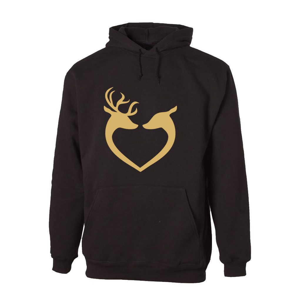 Hoodie Rentierliebe