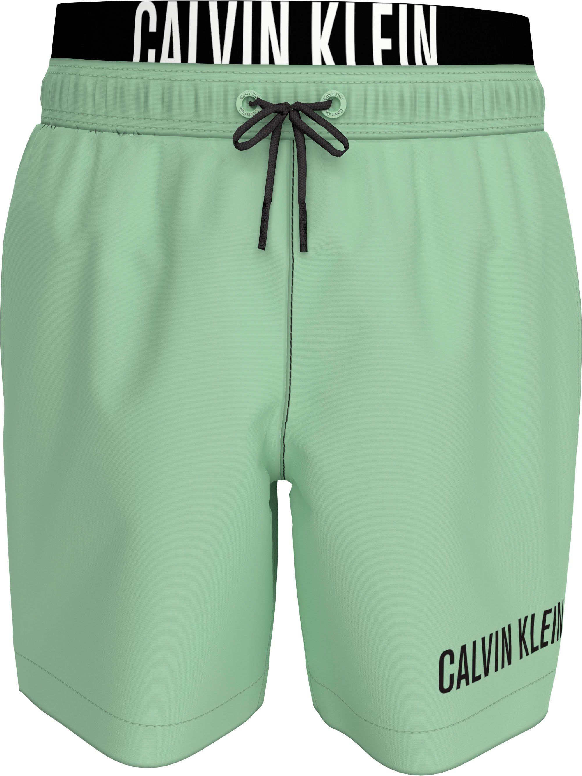 Calvin Klein Swimwear Badehose MEDIUM DOUBLE WB für Kinder bis 16 Jahre