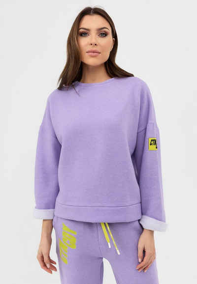 Cotton Candy Sweatshirt CAI mit trendiger Markenstickerei