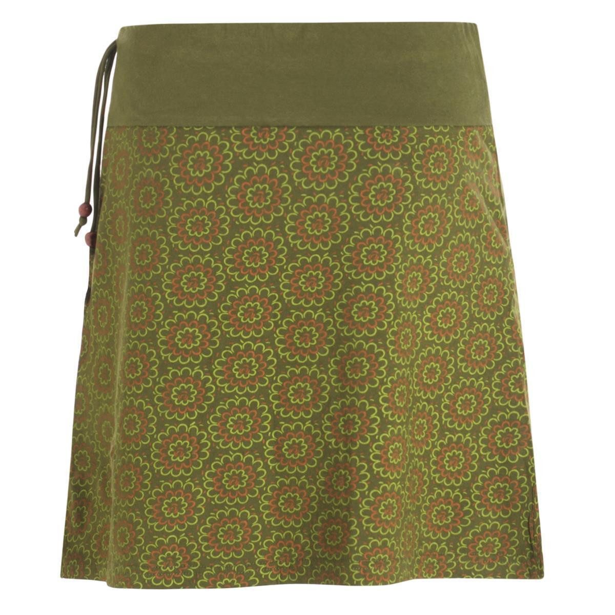 Vishes Minirock Kurzer Damen Baumwoll-Rock Taschen-Rock günstig online kaufen