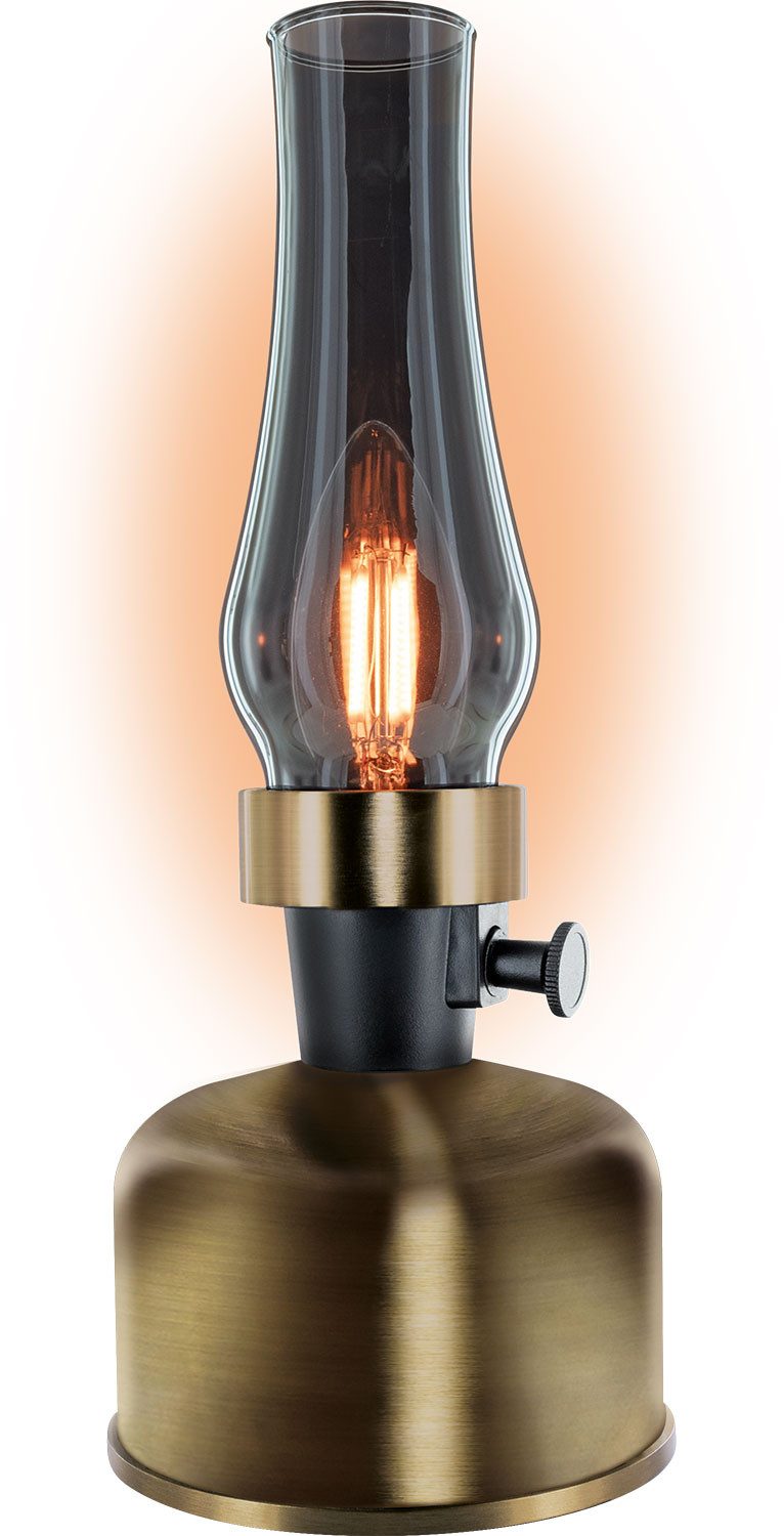 Schwaiger Außen-Tischleuchte TILA1801, stufenlos dimmbar, Retrodesign, günstig online kaufen