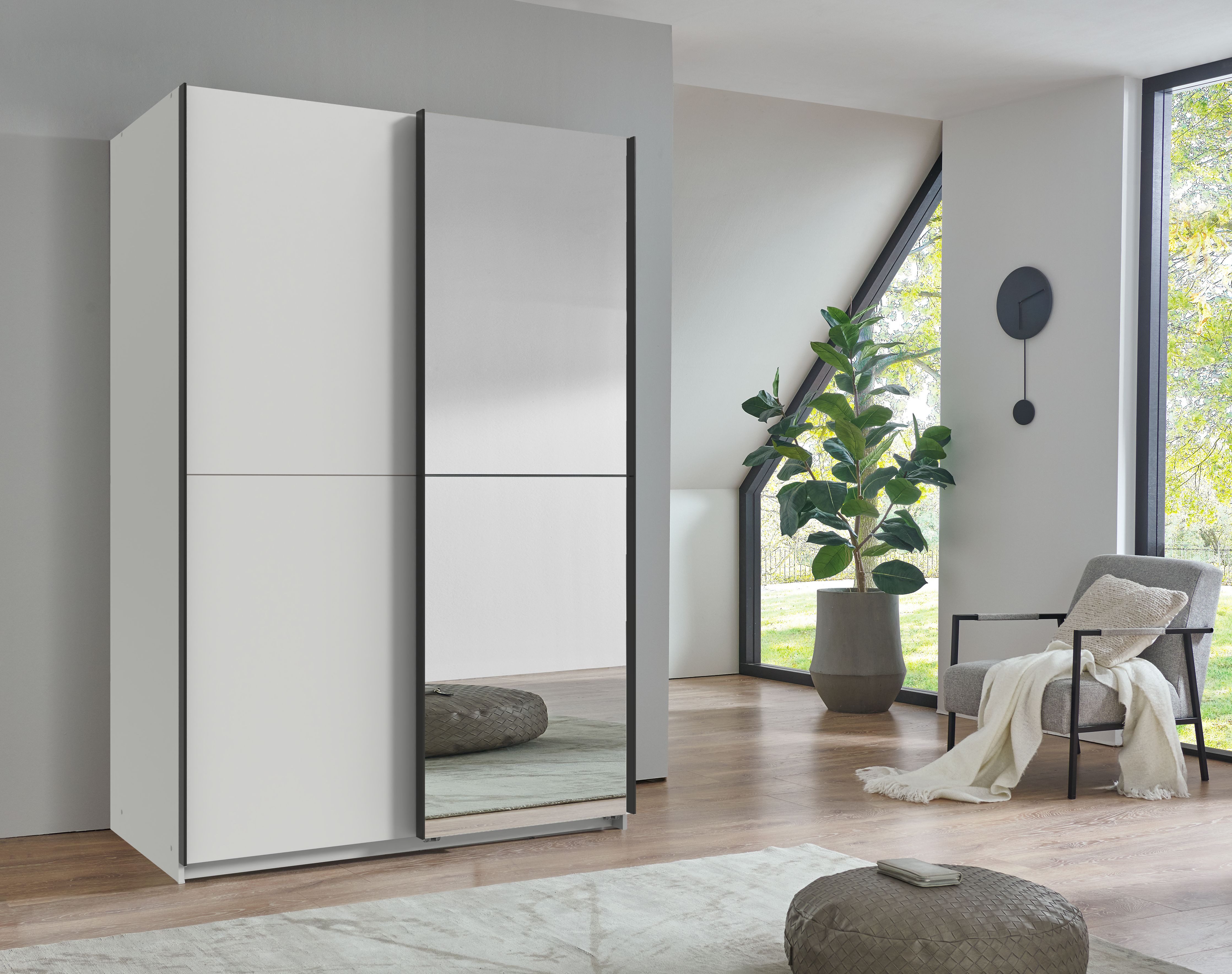 Wimex Kleiderschrank "Mugano, B/T/H 135 oder 180/65/198cm, Made in Germany" günstig online kaufen