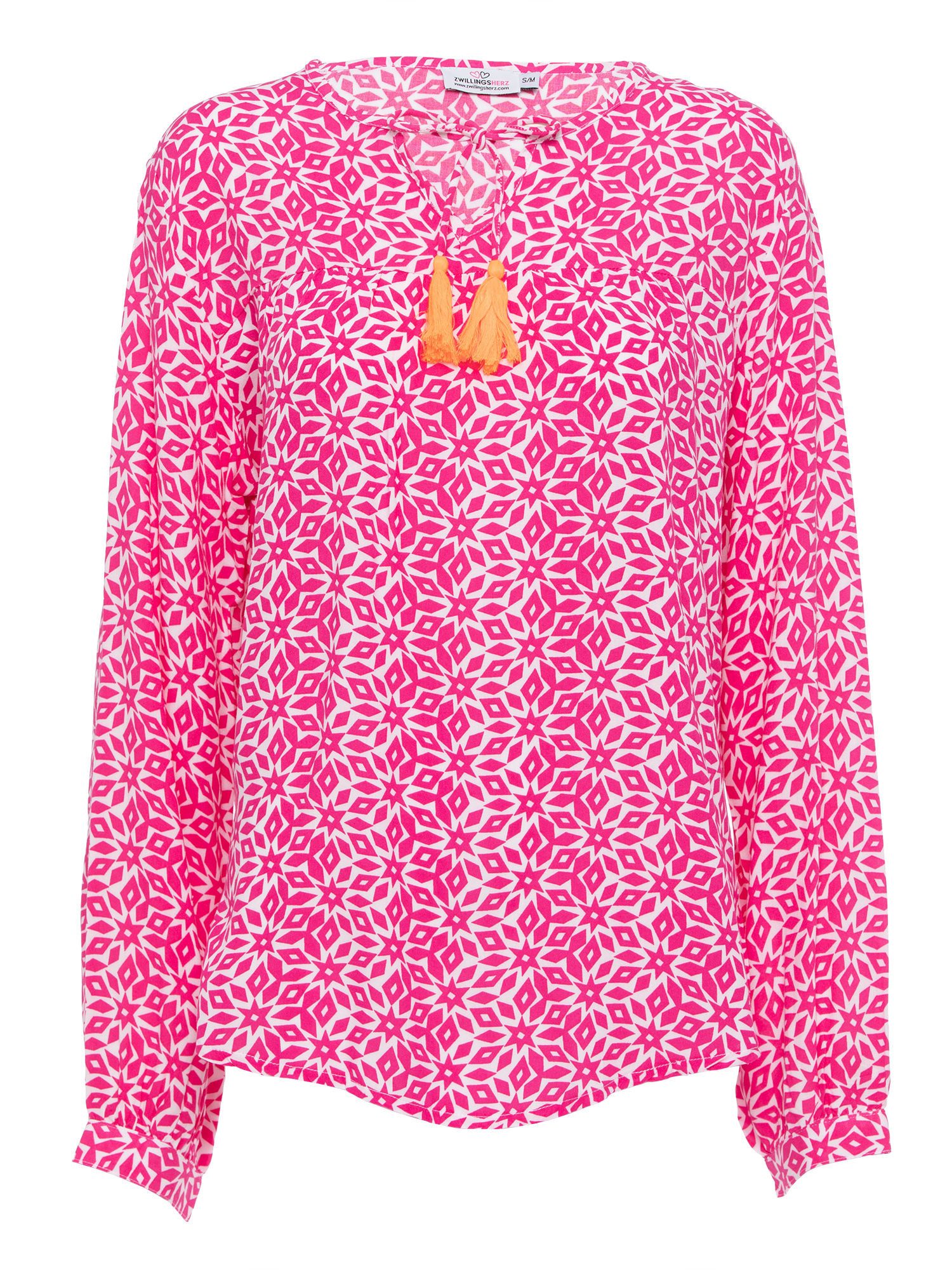 Accessoire Boutique Blusenshirt Schlupfbluse Figurumspielend günstig online kaufen