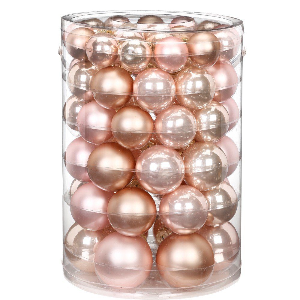 MAGIC by Inge Weihnachtsbaumkugel, Weihnachtskugeln Glas 4-7cm Mix 60er Set günstig online kaufen
