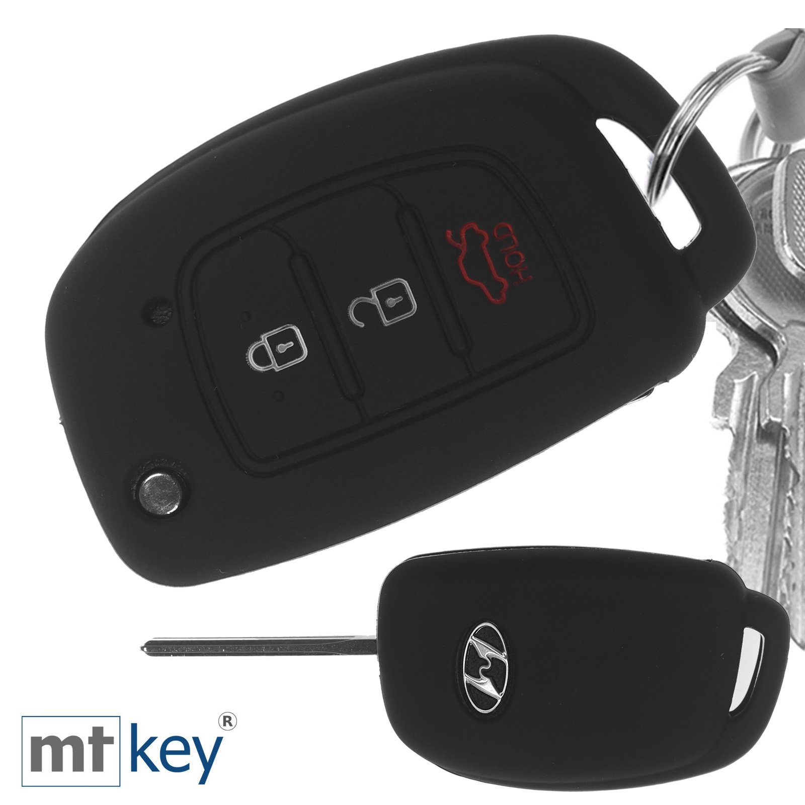 Gehäuse Hülle Schlüssel für Hyundai i10 i20