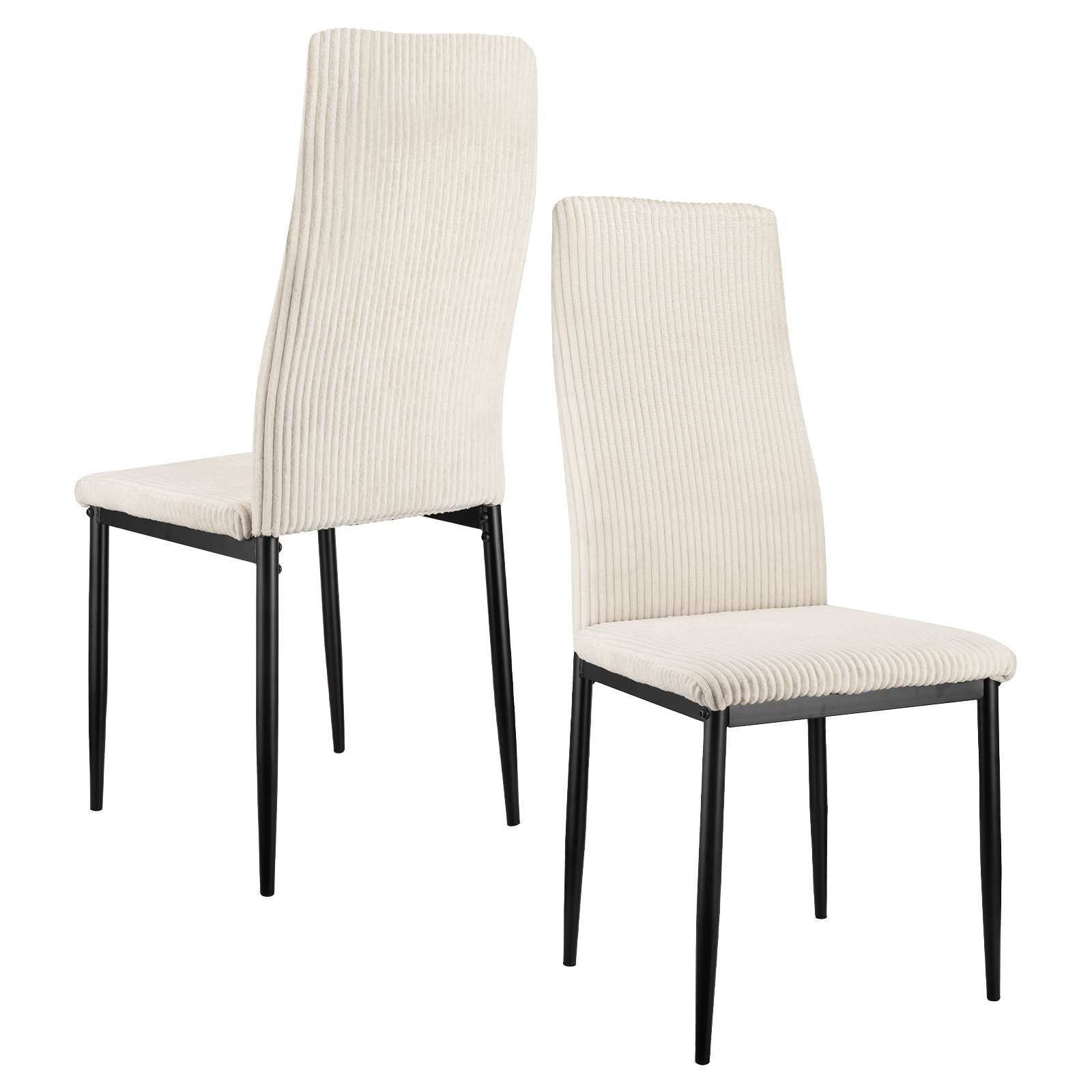 BBG Esszimmerstuhl Hochlehner ohne Armlehnen 4er-Set günstig online kaufen