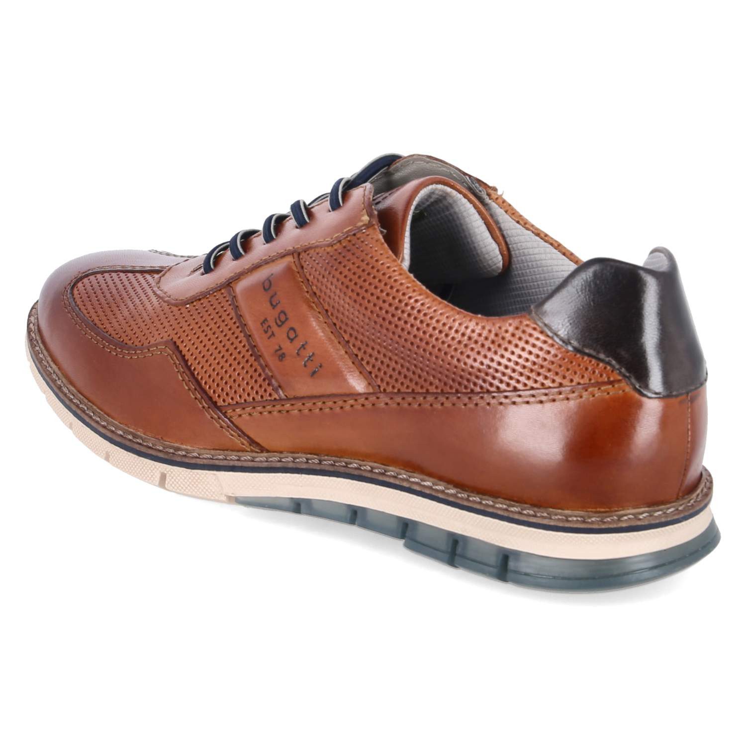 bugatti Bugatti Schnürschuhe 3329711C4100-6300 Herren Glattleder brown Schnürschuh – Bild 3 von 5
