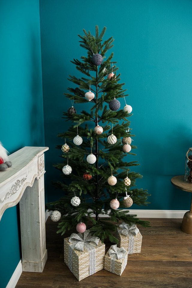 Wohnando Künstlicher Weihnachtsbaum Tannenbaum-Alternative für festliche  Dekoration 210cm ca. 751 Äste