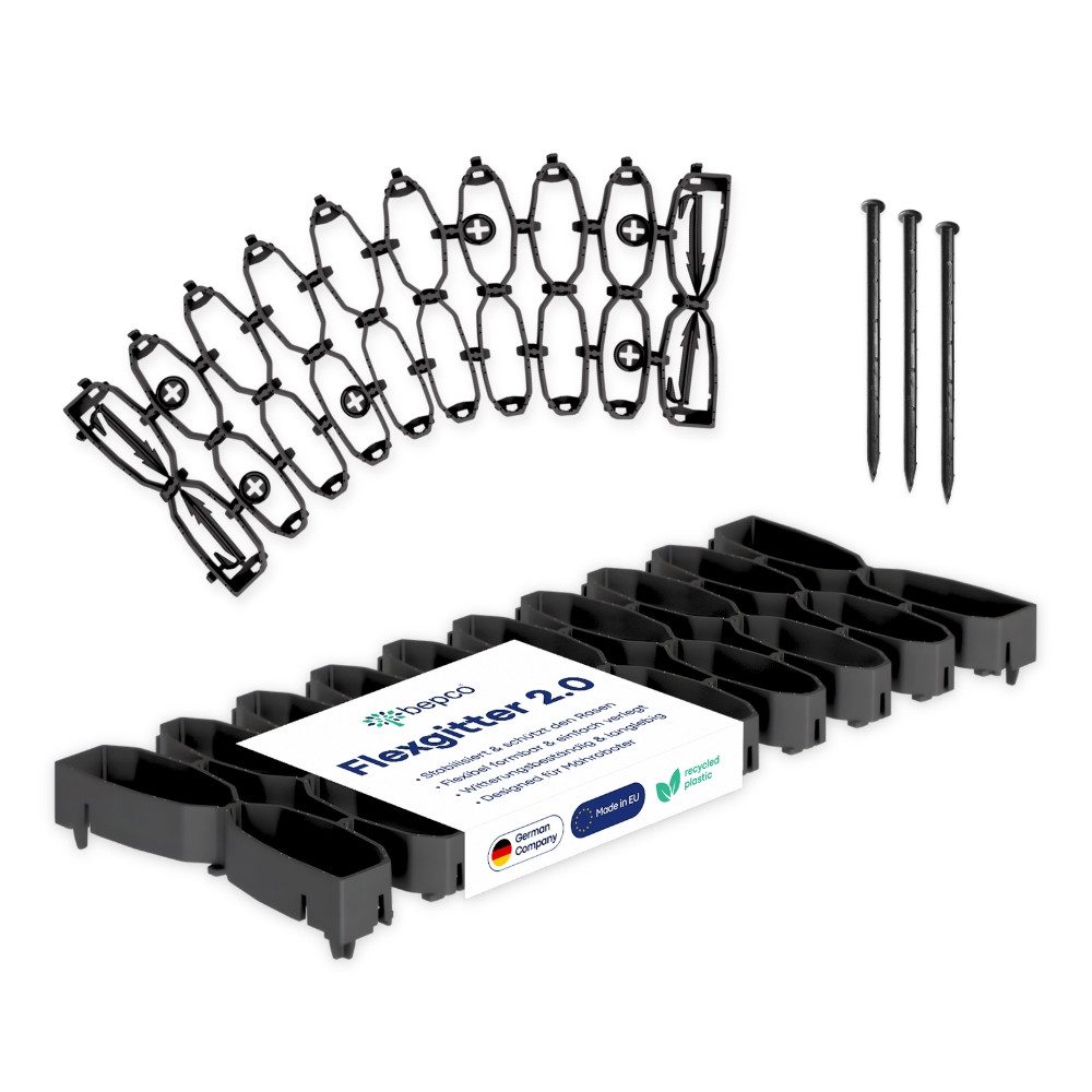 bepco Rasengitter Flexgitter 2.0, 3-St.