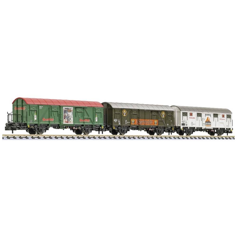 Güterwagen N 3er-Set Güterwagen Gos-uv 253 "Hochprozentiges"