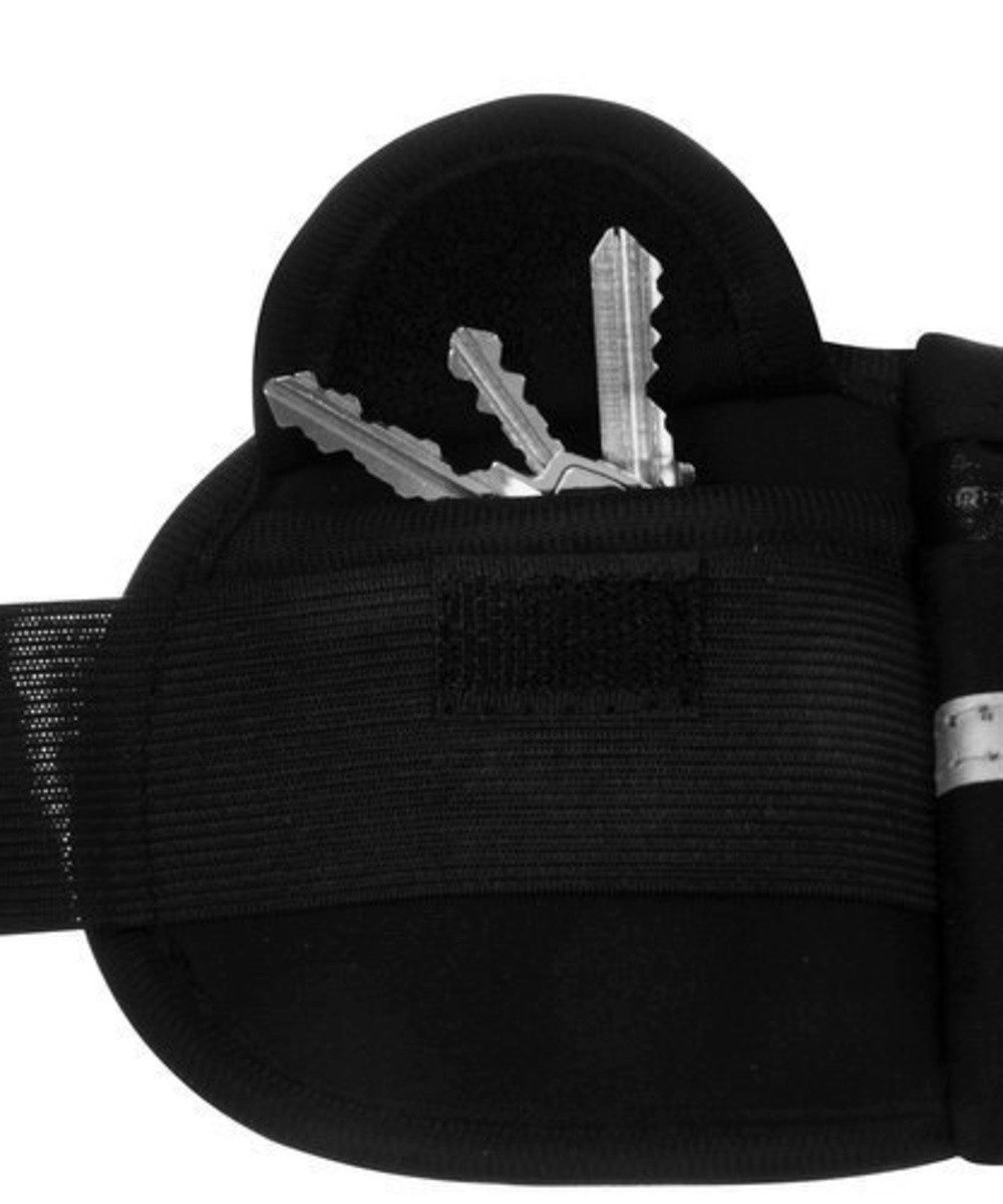 Trizand Laufgürtel Gürteltasche Lauftasche (Spar-Set, 1-St., laufen) Reflektierender Streifen erhöht die Sicherheit bei Dämmerung