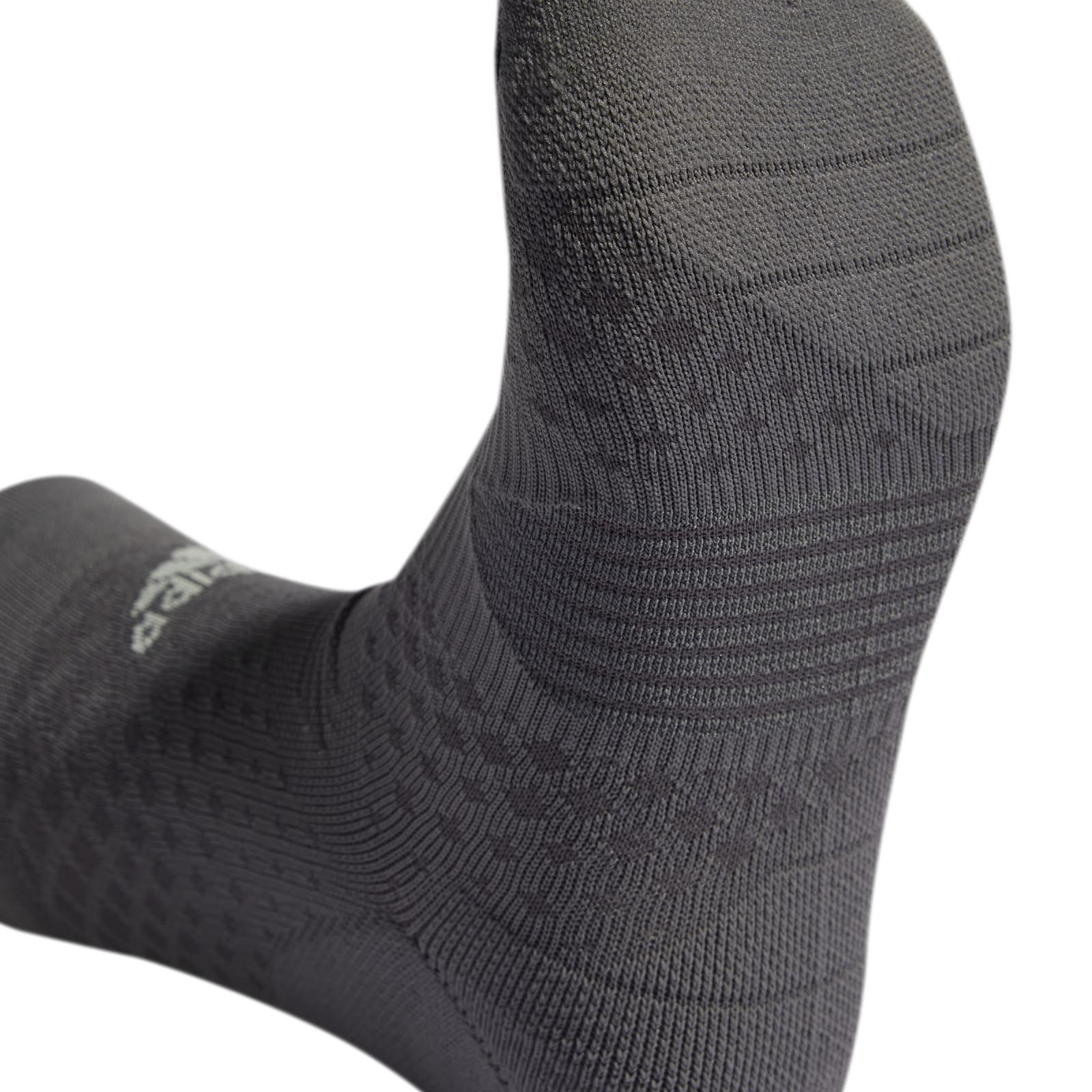 adidas Performance Laufsocken Crew Run x 4D grau - 1 Paar