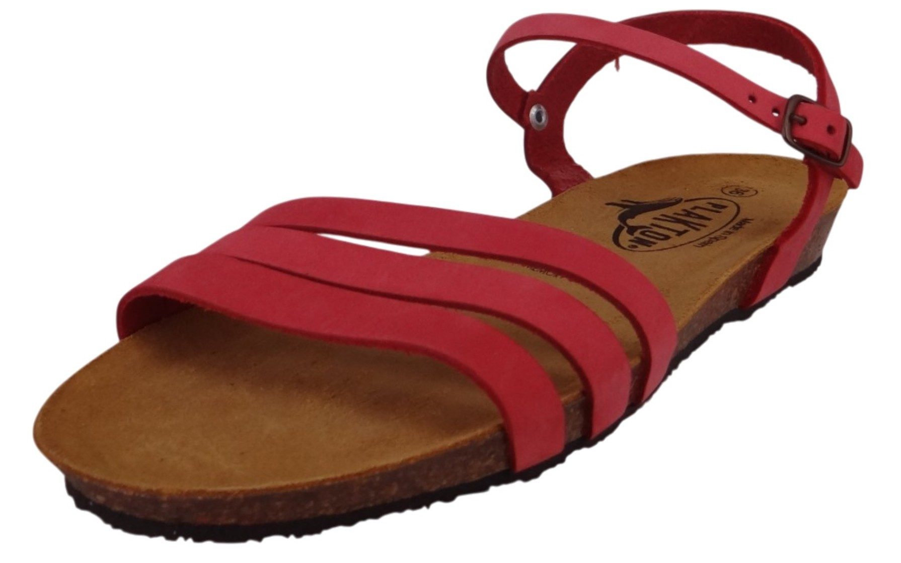 Plakton 405080 Nobuck Fran Alou 405080 Rojo SA Sandale
