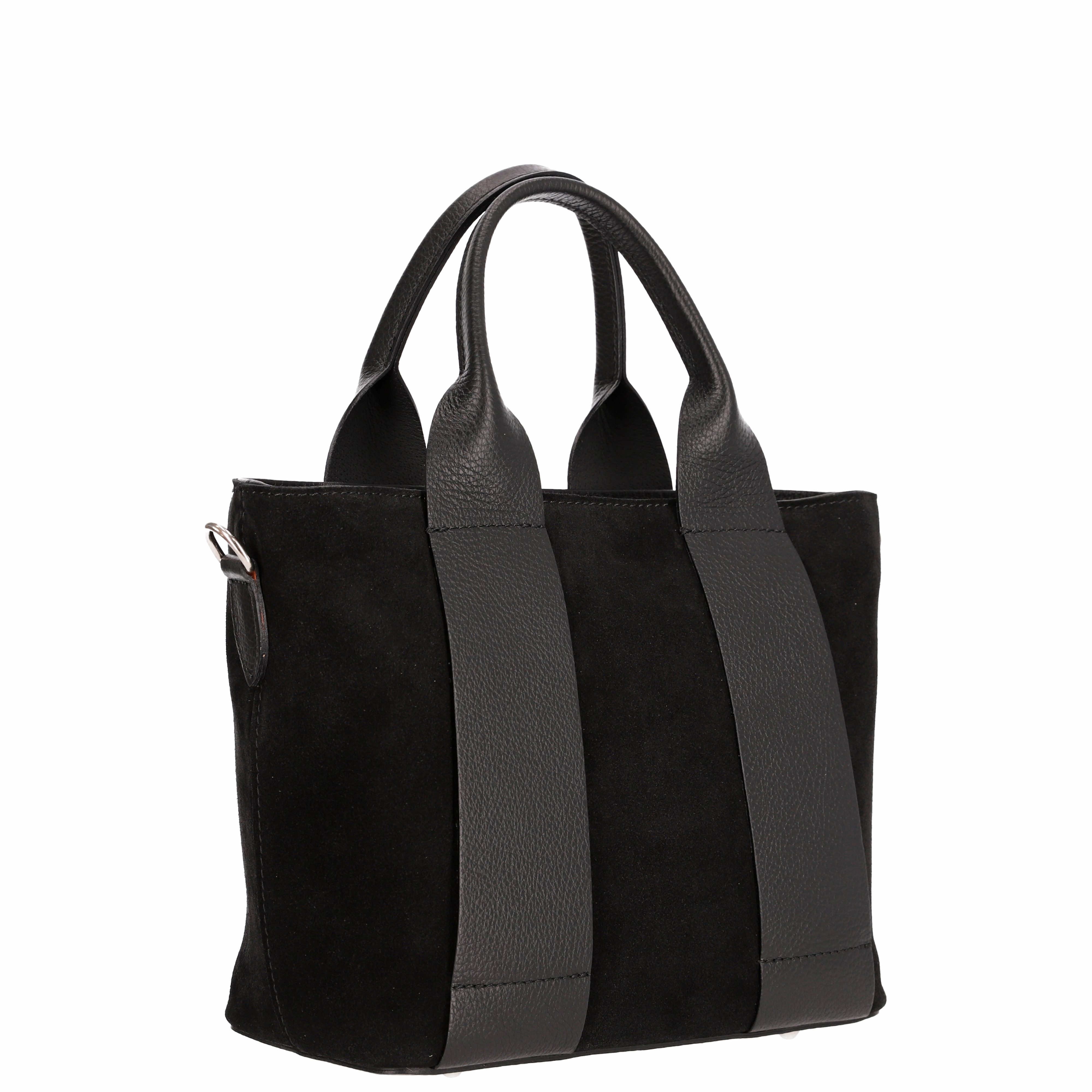 Botego Umhängetasche Damen echtes Leder, Schultertasche Damen Wildleder, Le günstig online kaufen