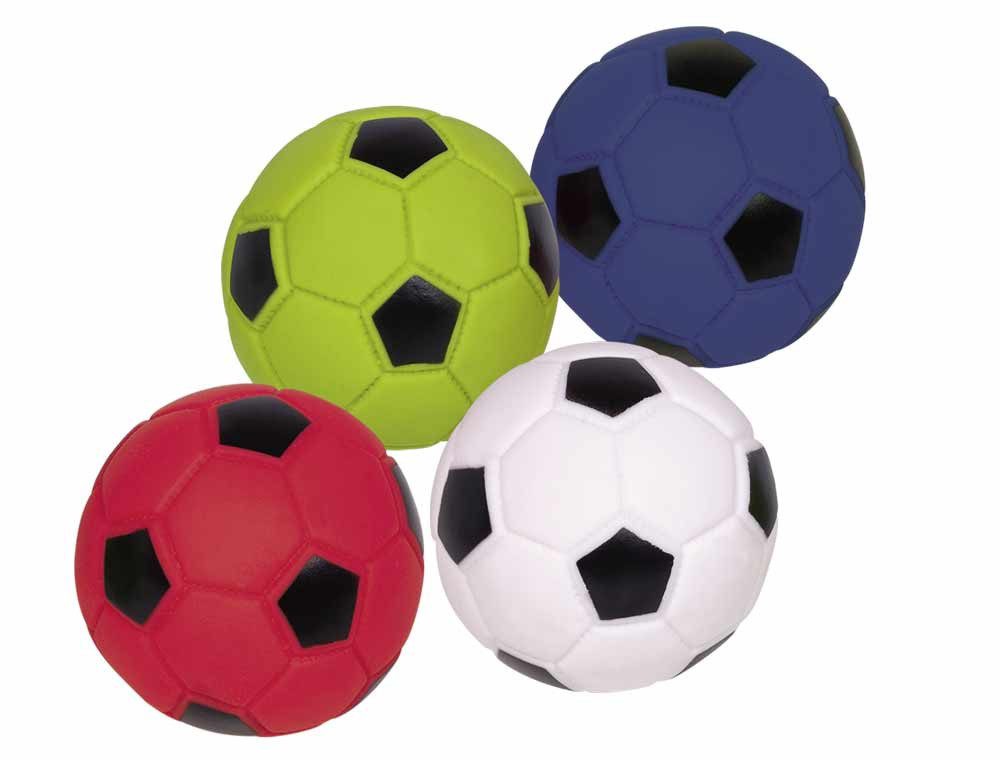 Hundepfeife Nobby Vinyl Fußball mit Squeaker Ø 9 cm