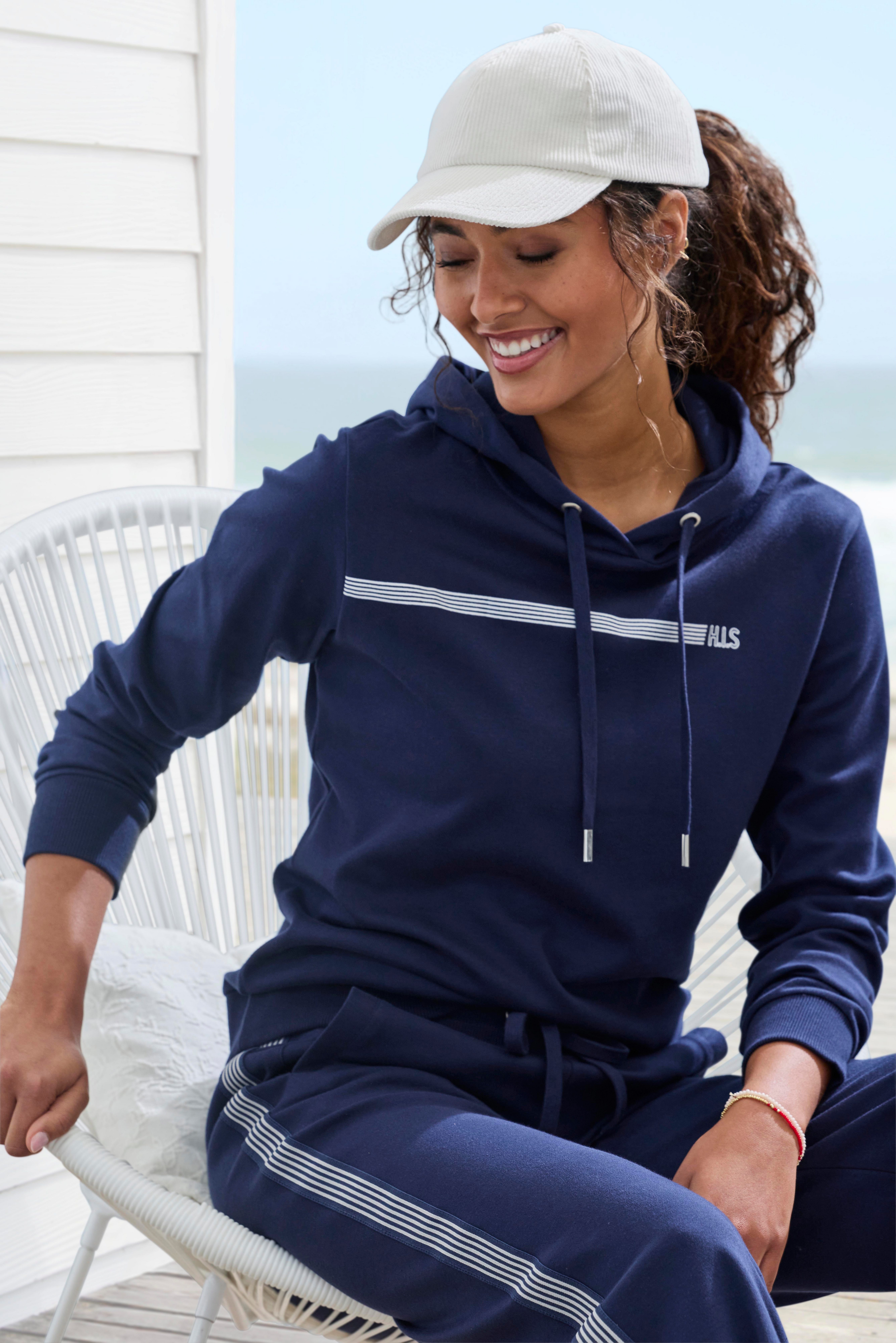 H.I.S Hoodie mit Streifenprint, Loungewear