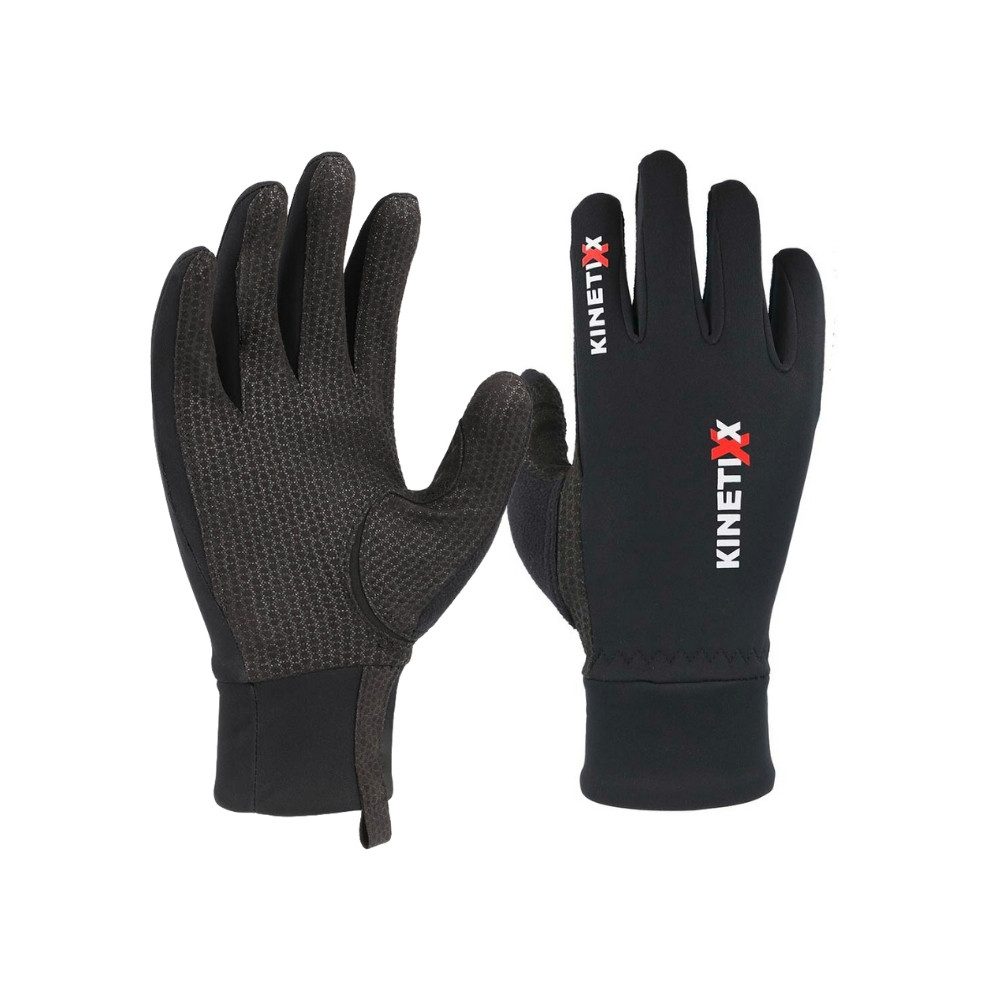 Kinetixx Langlaufhandschuhe Warmer, taktiler Langlaufhandschuh Sol X-Warm, KinetiXx (schwarz, weiß, blau, berry) Anatomische Passform, Wasserabweisend, Grip, Hoher Tragekomfort