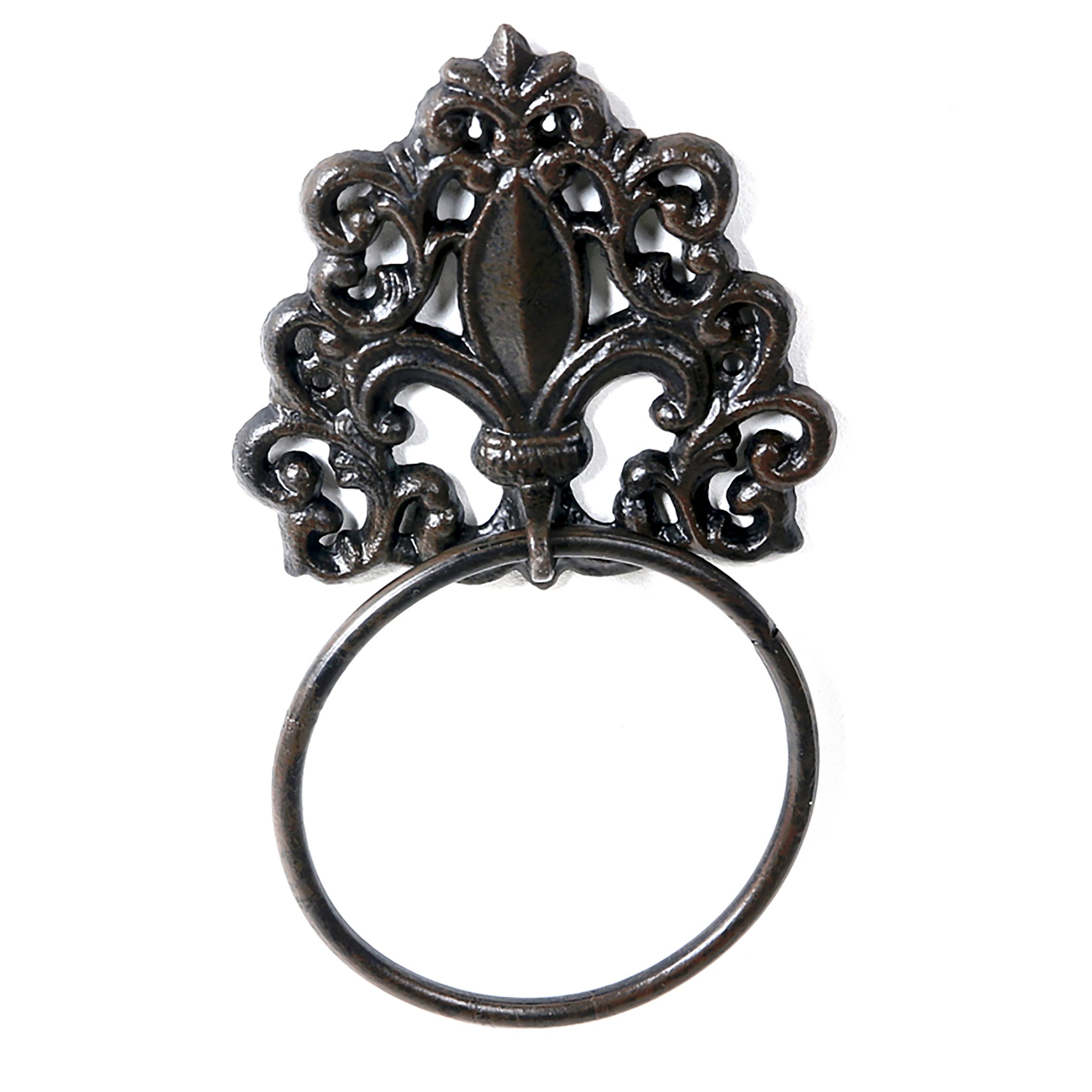 Annastore Handtuchhalter Handtuchringe aus Gusseisen Handtuchhalter Handtuc günstig online kaufen