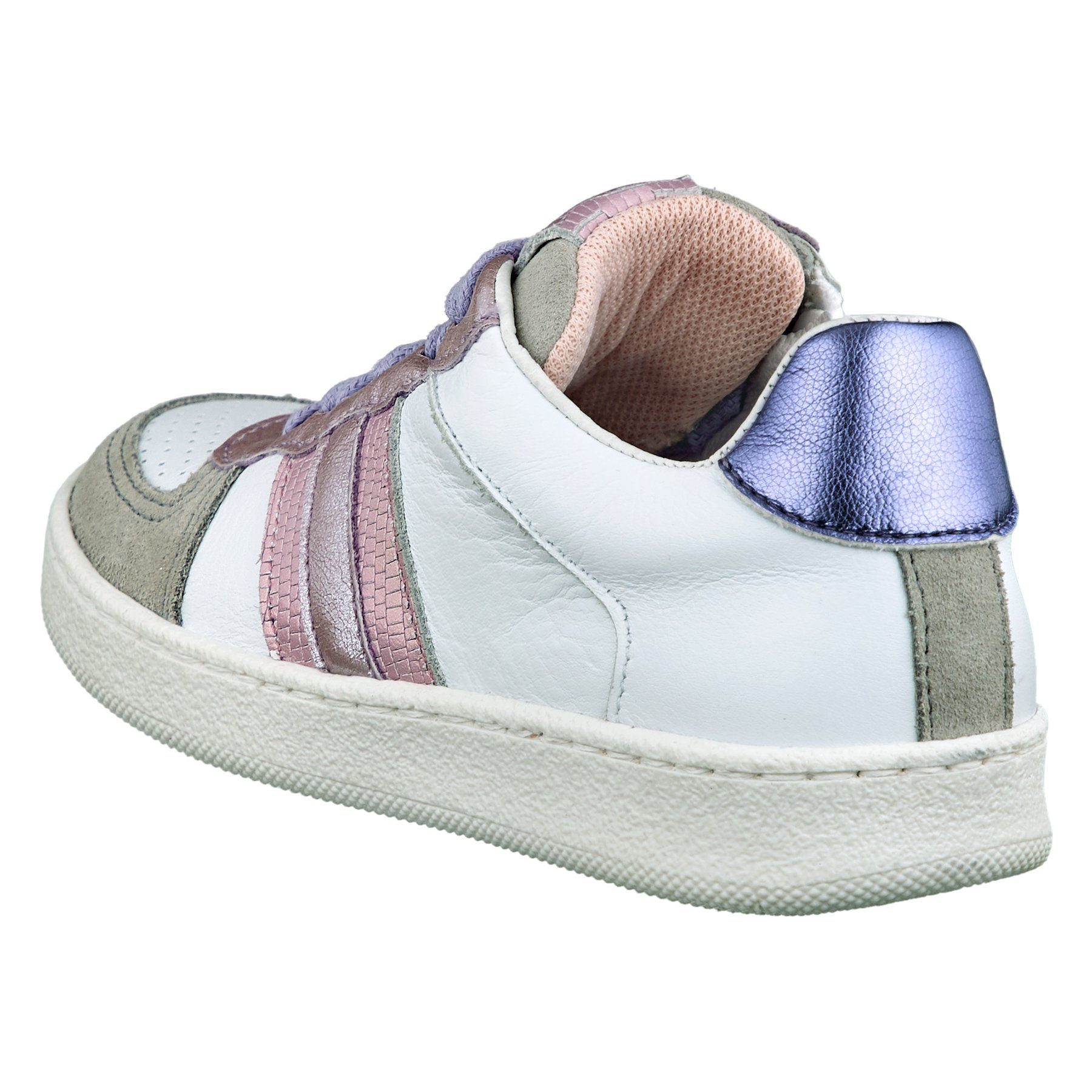Clic Clic Sneakers High top Mädchen Leder weiß 20100 Sneaker