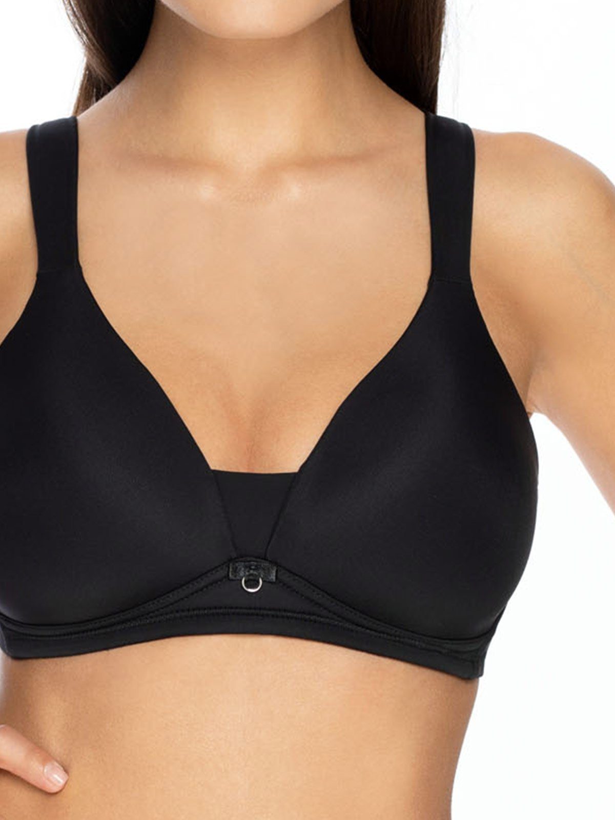 Viania Schalen-BH Schalen BH ohne Bügel Jessy (Stück, 1-tlg) nahtlos
