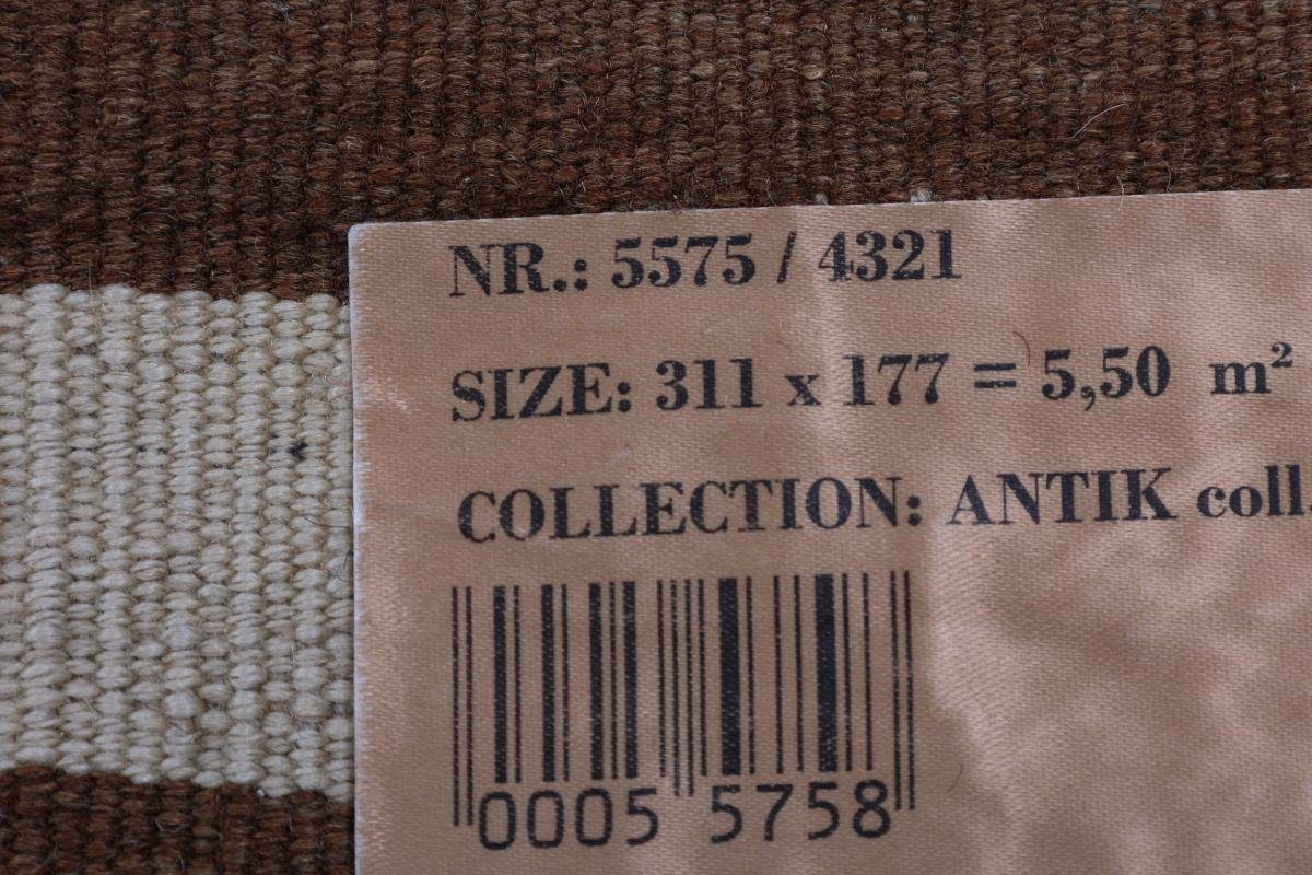 Orientteppich, mm Höhe: Nain 177x311 4 Antik Coll Trading, Orientteppich Handgewebter rechteckig, Kelim Fars