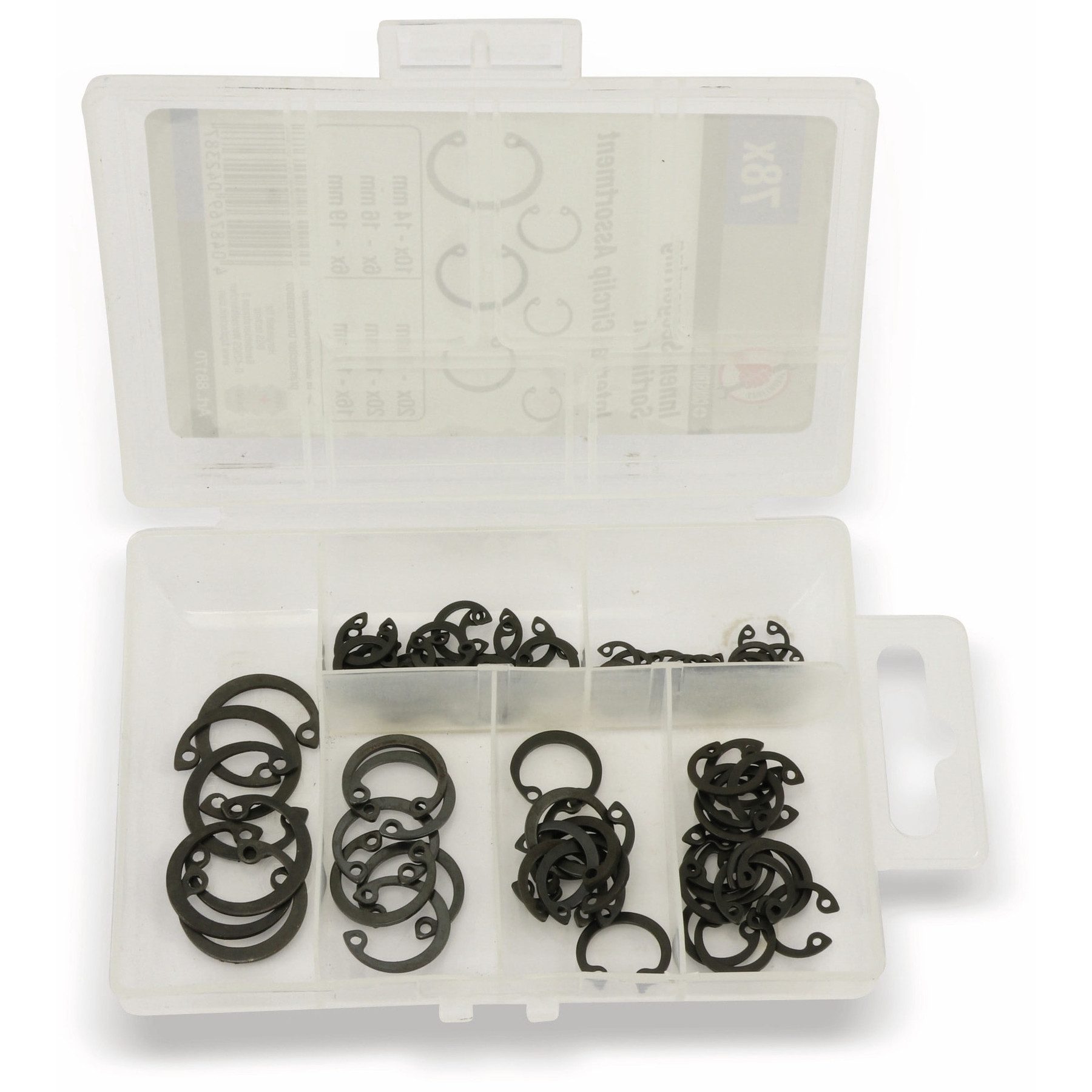 BGS technic Sicherungsring BGS TECHNIC Innen Seegerring-Меню, 78 Stück