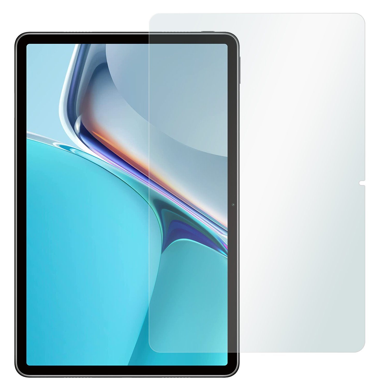 SLABO Schutzfolie 2 x Displayschutzfolie Crystal Clear, Huawei MatePad 11 (2021)