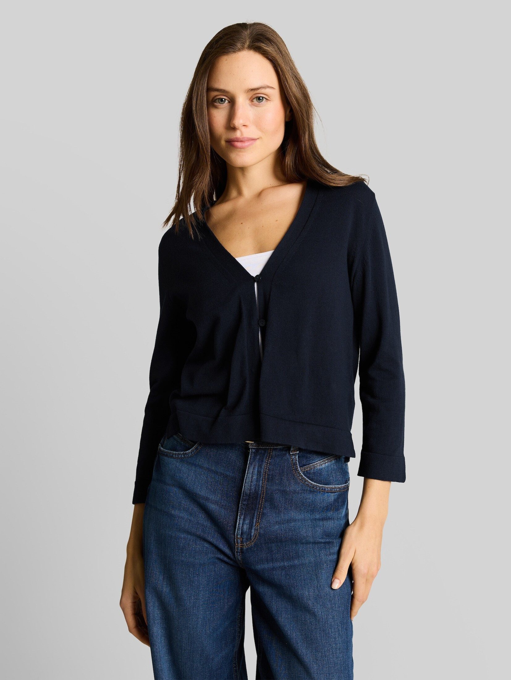 TOM TAILOR Cardigan Pullover & Strickjacken Cardigan aus Baumwolle
