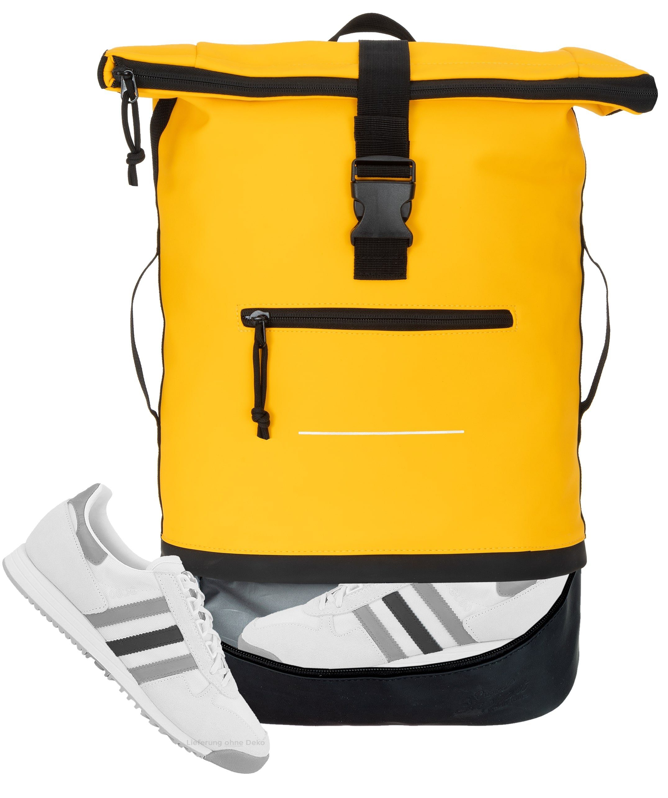 ELEPHANT Freizeitrucksack Time Bag aus Plane mit Bodenfach, Rucksack Laptop günstig online kaufen