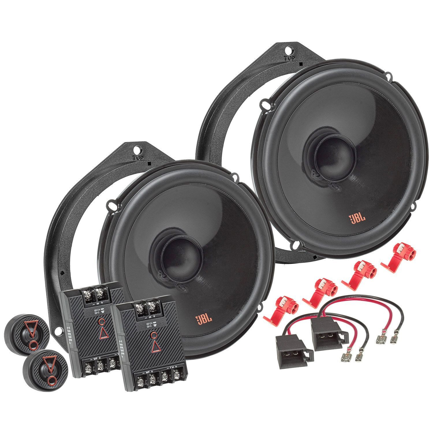 tomzz Audio JBL Stage3 607CF Set passt für Iveco Daily Fiat Ducato Citroen Jumper Auto-Lautsprecher