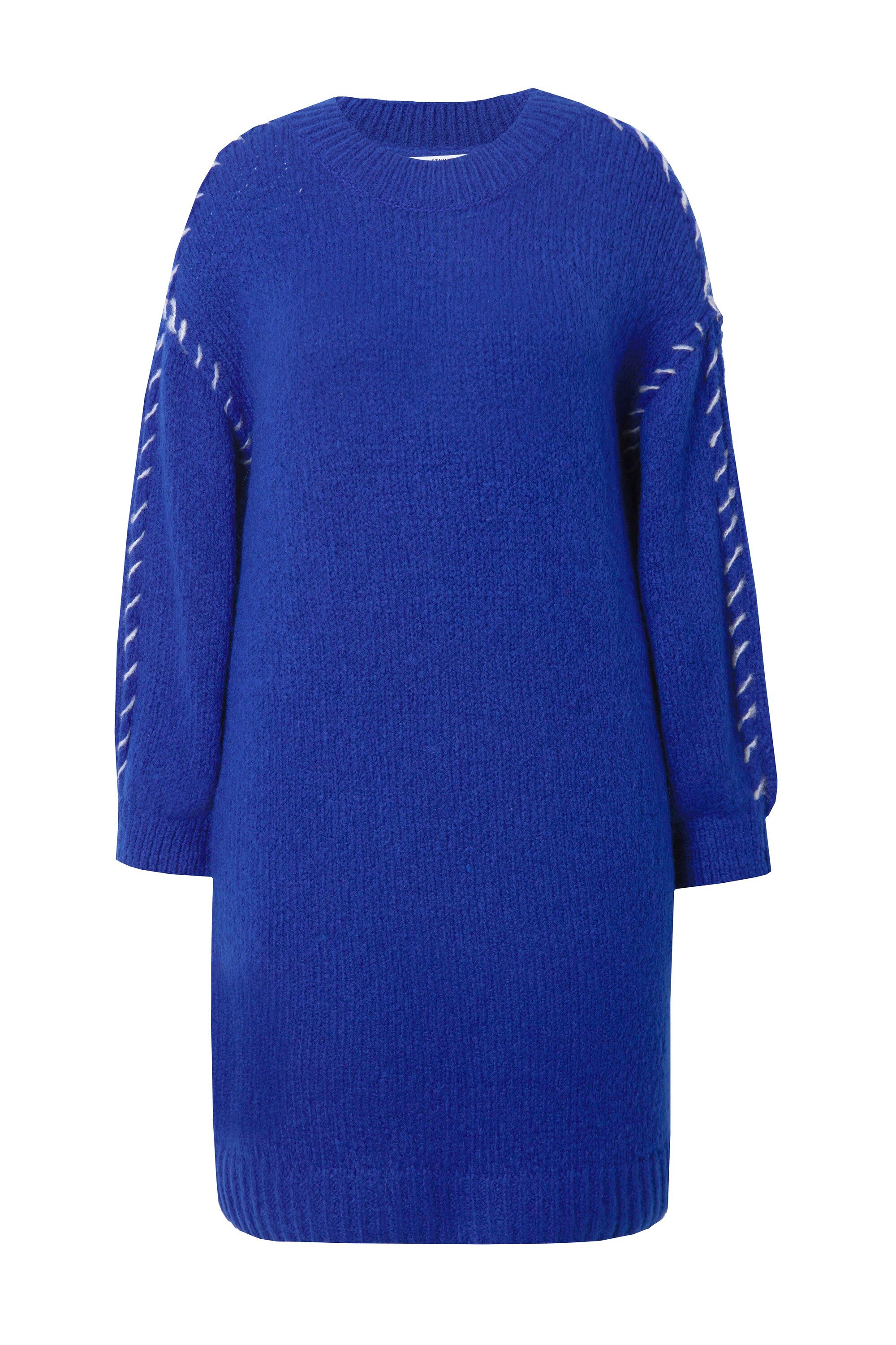 Studio Untold Jerseykleid Strickkleid oversized Schmucknähte günstig online kaufen