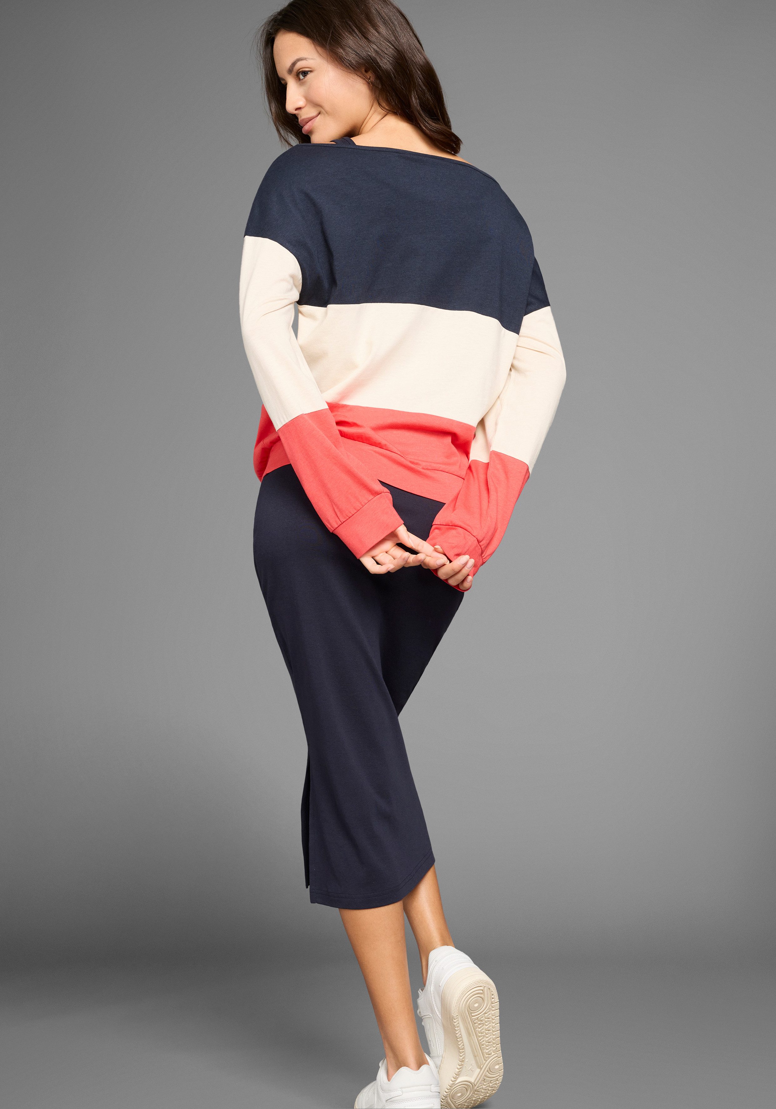 KangaROOS 2-in-1-Kleid (Set, 2-tlg) mit Streifenshirt im Lagenlook - NEUE K günstig online kaufen