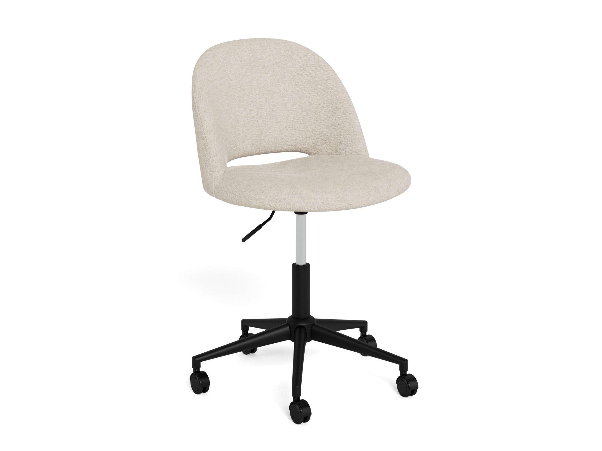 ACTONA GROUP Schreibtischstuhl Arbeitstuhl, Drehstuhl, Stuhl, beige, 5 Stern, Drehfunktion