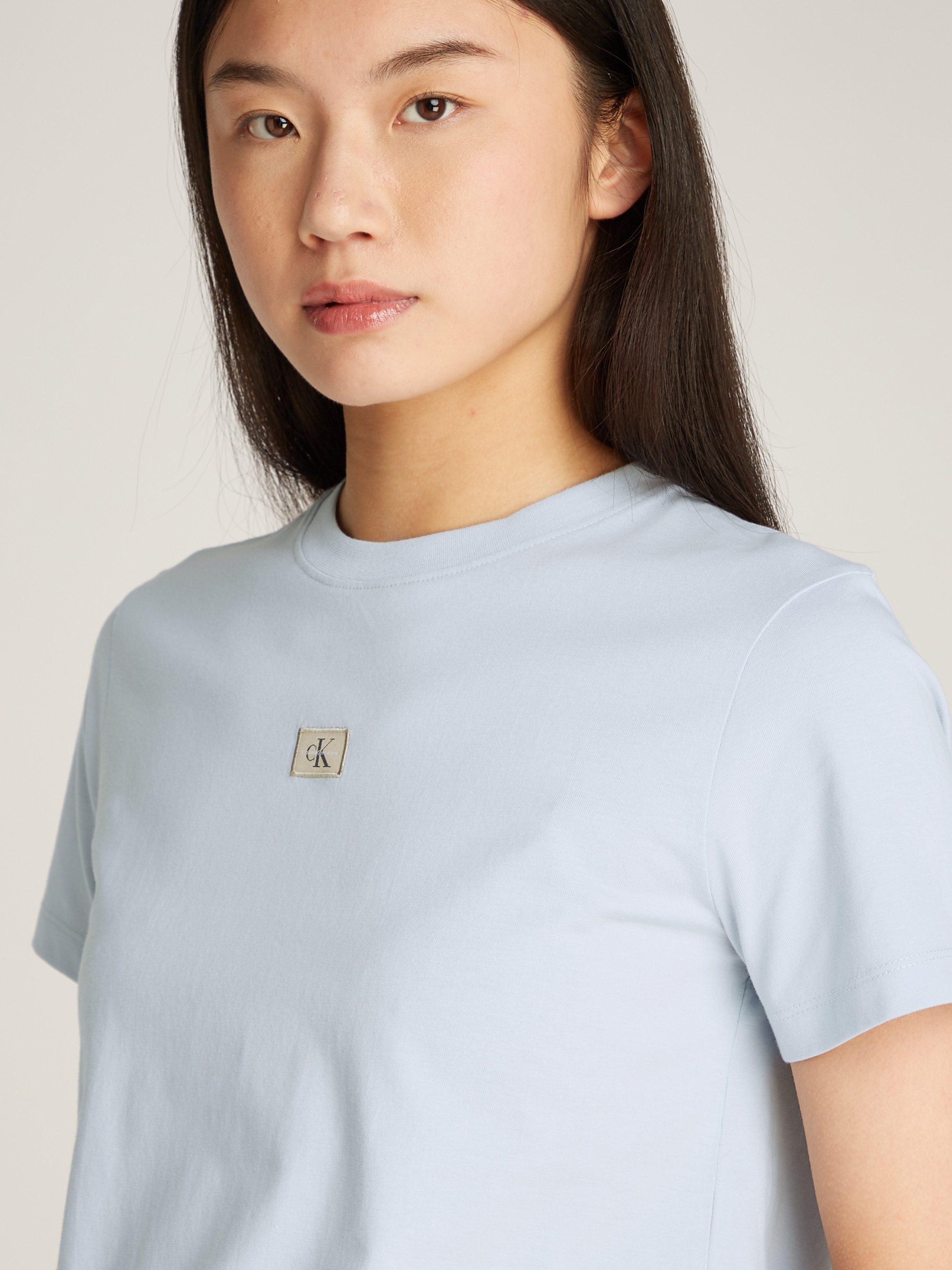 Calvin Klein Jeans T-Shirt WOVEN LABEL günstig online kaufen