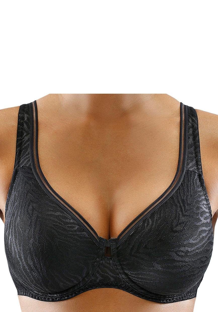 Nuance by Lascana Minimizer-BH im modernen Design mit glänzendem Material