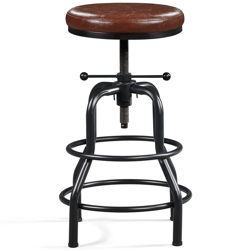 Yaheetech Barhocker, Vintage Höhenverstellbarer Barstuhl 54,5 günstig online kaufen