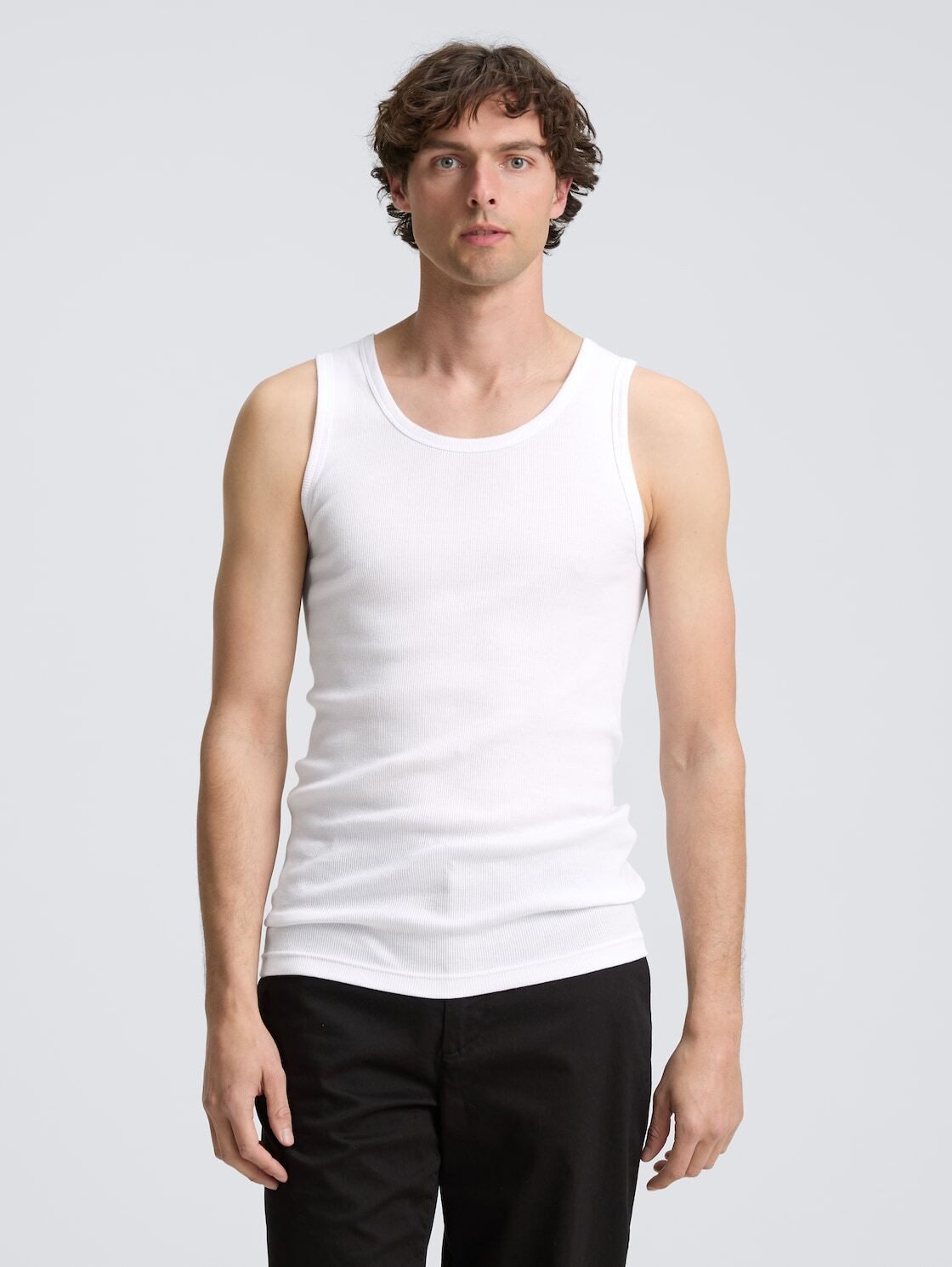 TOM TAILOR Unterhemd Tanktops mit Rippstruktur günstig online kaufen