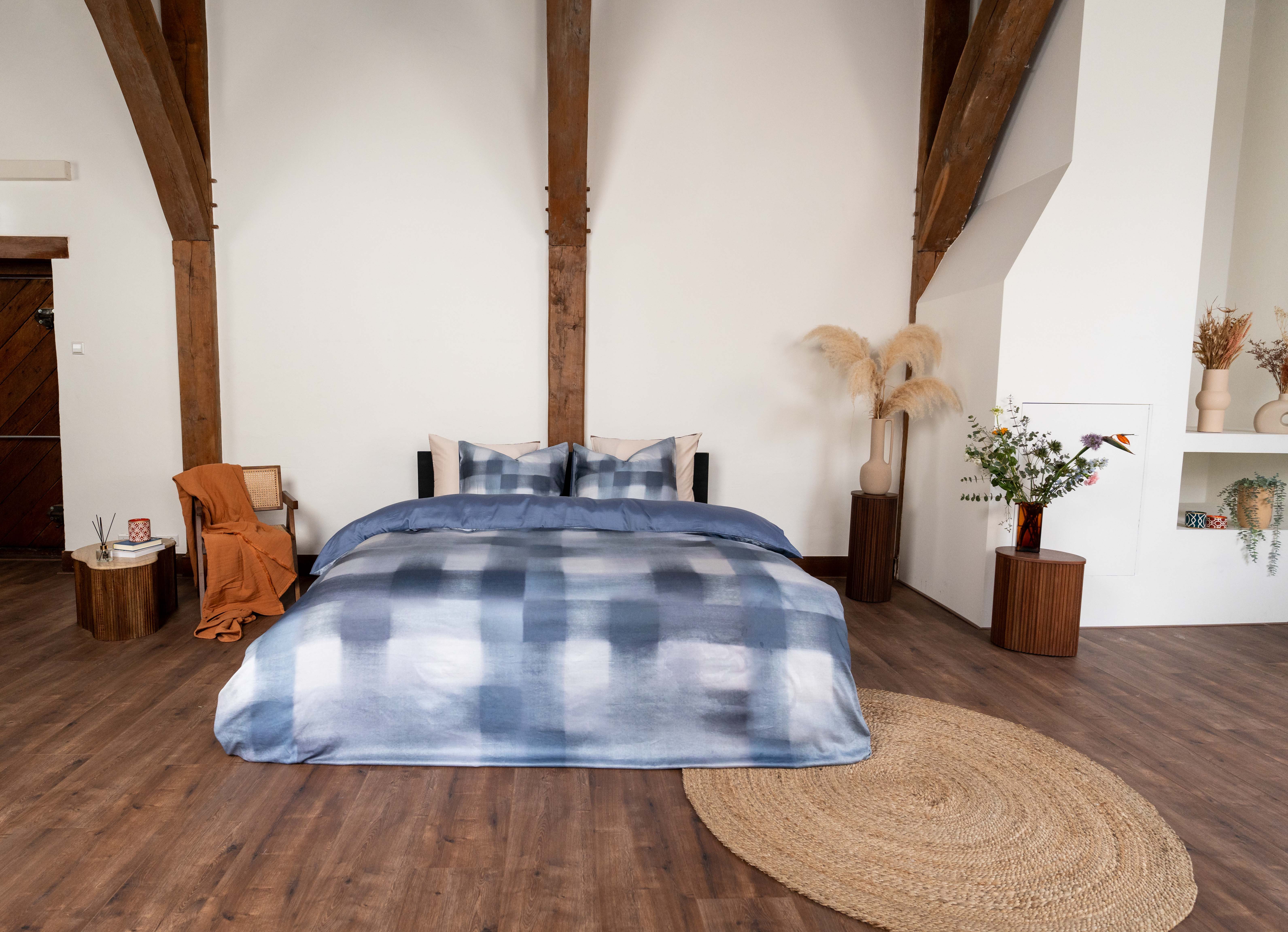 Kayori Bettwäsche Koya, Mako-Satin, 2 teilig, Hergestellt aus GOTS-zertifizierter Bio-Baumwolle