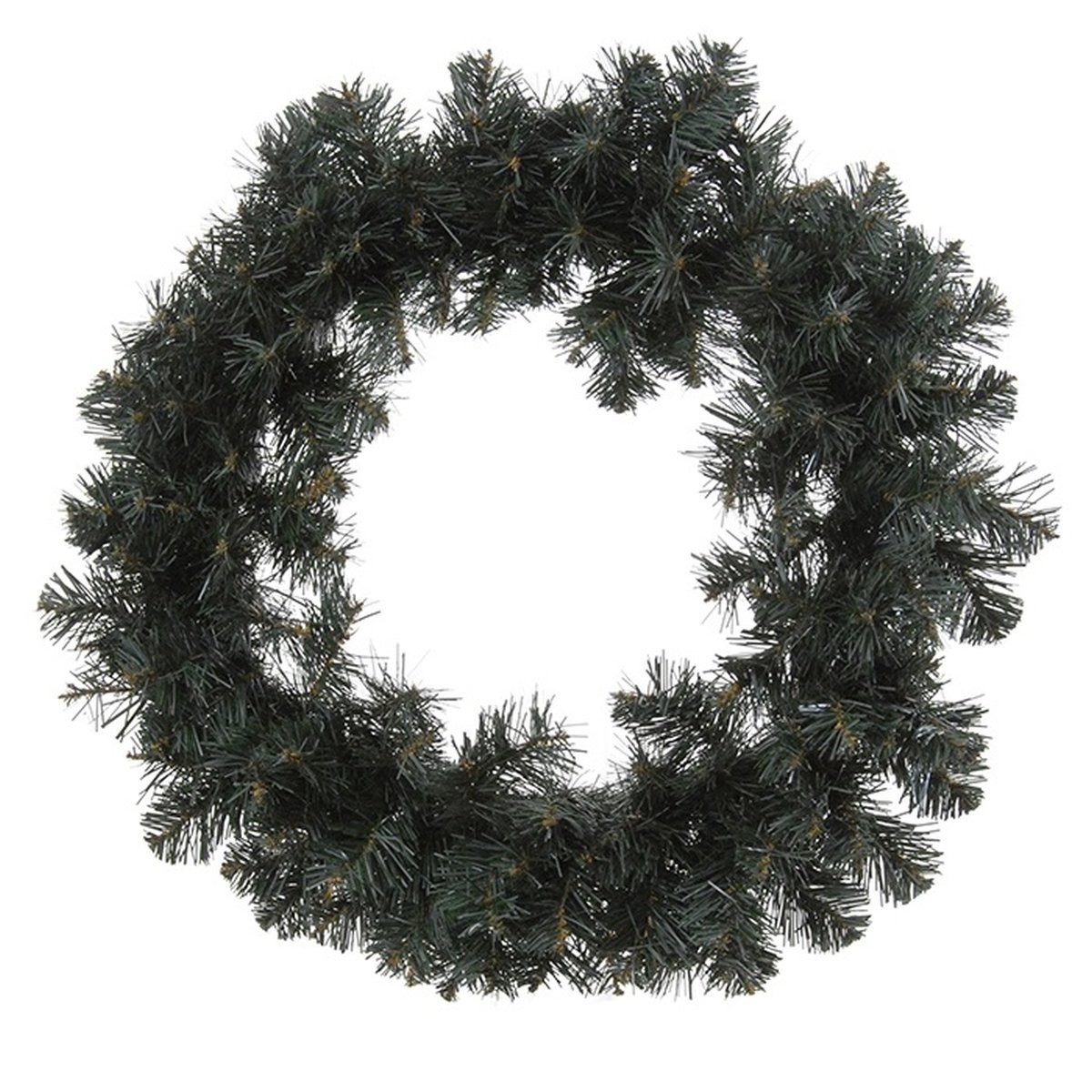 artplants Adventskranz Deko Kranz Blautanne VOLETH, blau, Ø50cm