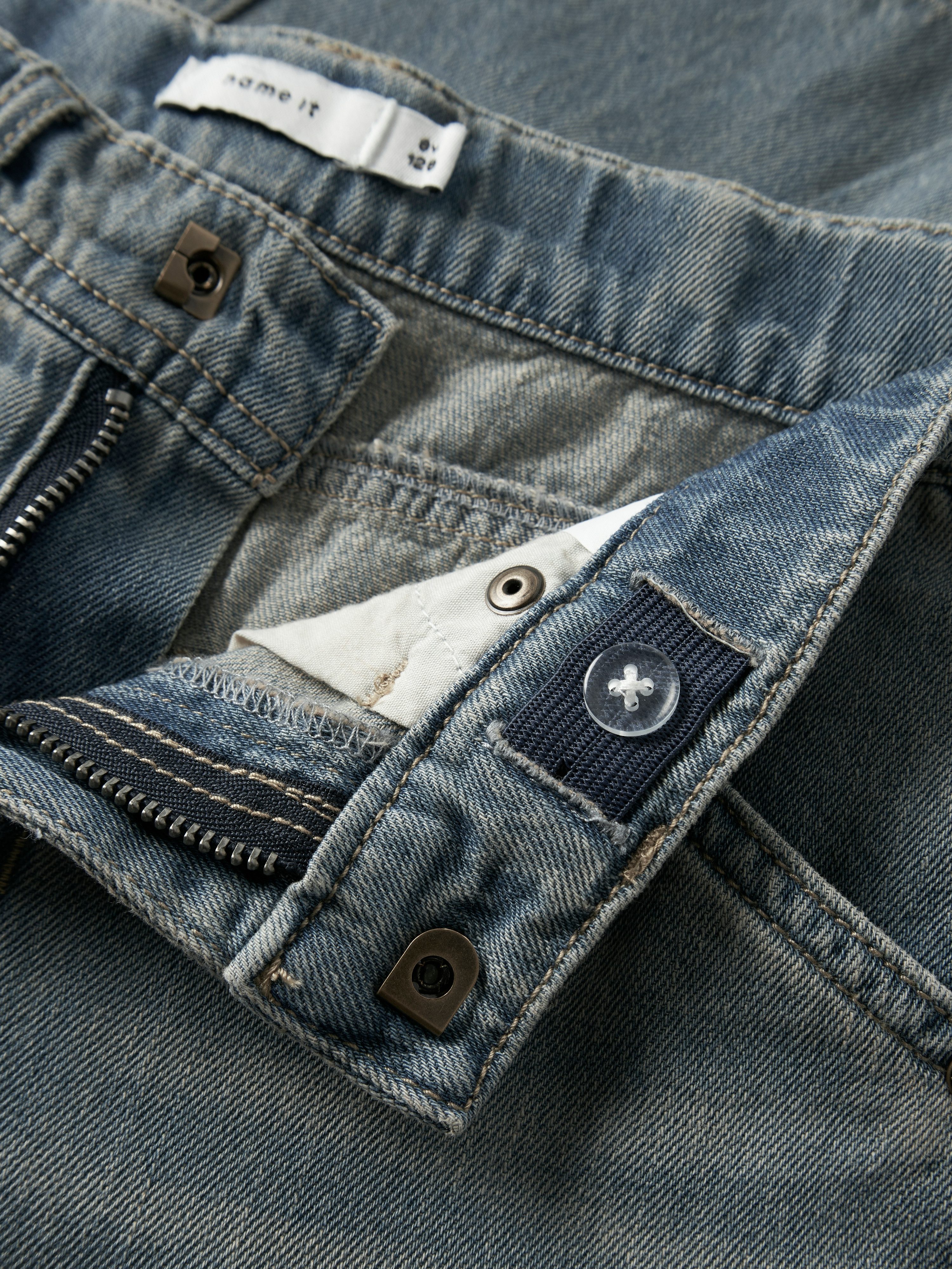 Name It Jeansbermudas NKMRYAN REG DNM BERMUDA 3550-OZ H Baumwolle, regular fit – Bild 5 von 5