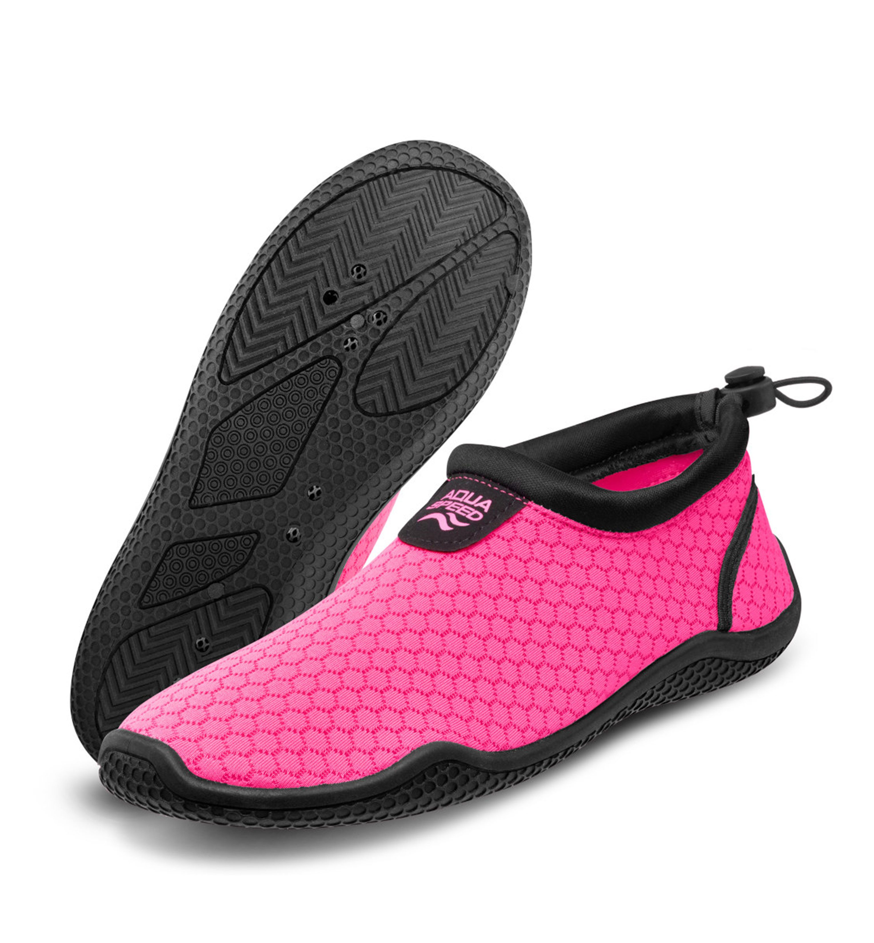 Aqua Speed 30 Aqua Shoe Schwimmschuhe schnelltrocknend & griffig für Strand Wasserschuh (Badeschuhe mit Barfußgefühl – ideal für Urlaub & Freizeit) Leicht & flexibel – Inkl. Handtuch für Urlaub, See & Garten