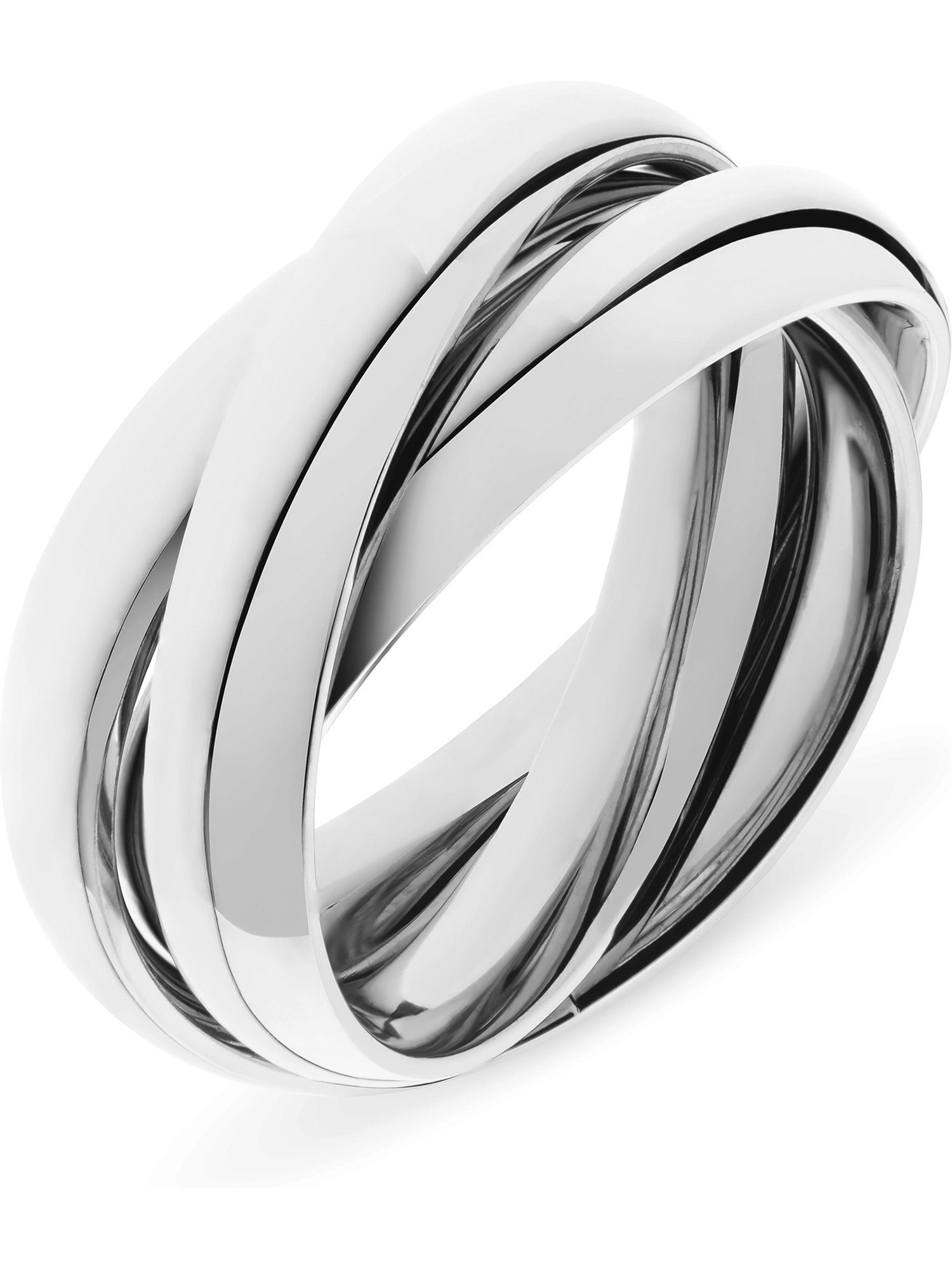 Esprit Fingerring ESPRIT Damen-Damenring Edelstahl günstig online kaufen
