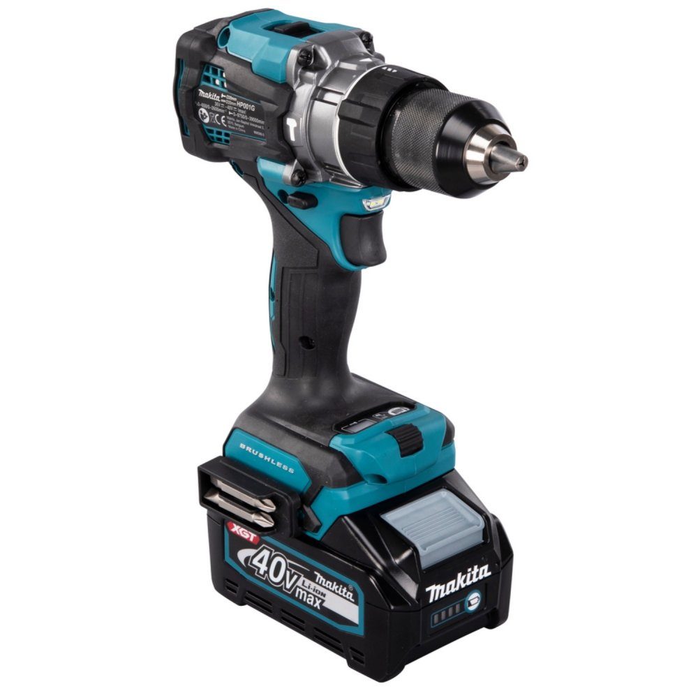 - Makita Akku-Schlagbohrschrauber blau/schwarz HP001GM201 XGT - Akku-Schlagbohrschrauber