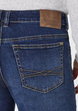 Paddock's Slim-fit-Jeans RANGER PIPE Slim-Fit Jeans Motion & Comfort und Saddle Stitch